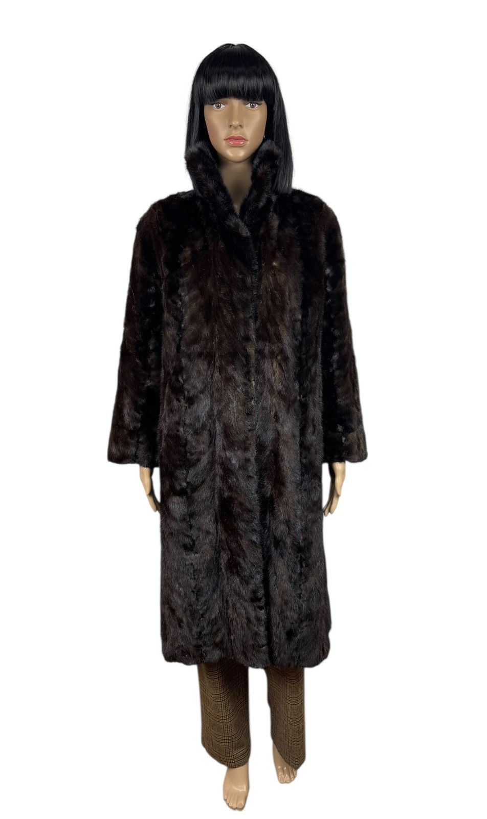 Other Tigre Royal Neuchatel Real Fur Mink Coat Genuine Size M / US 6-8 / IT 42-44 - 2 Thumbnail