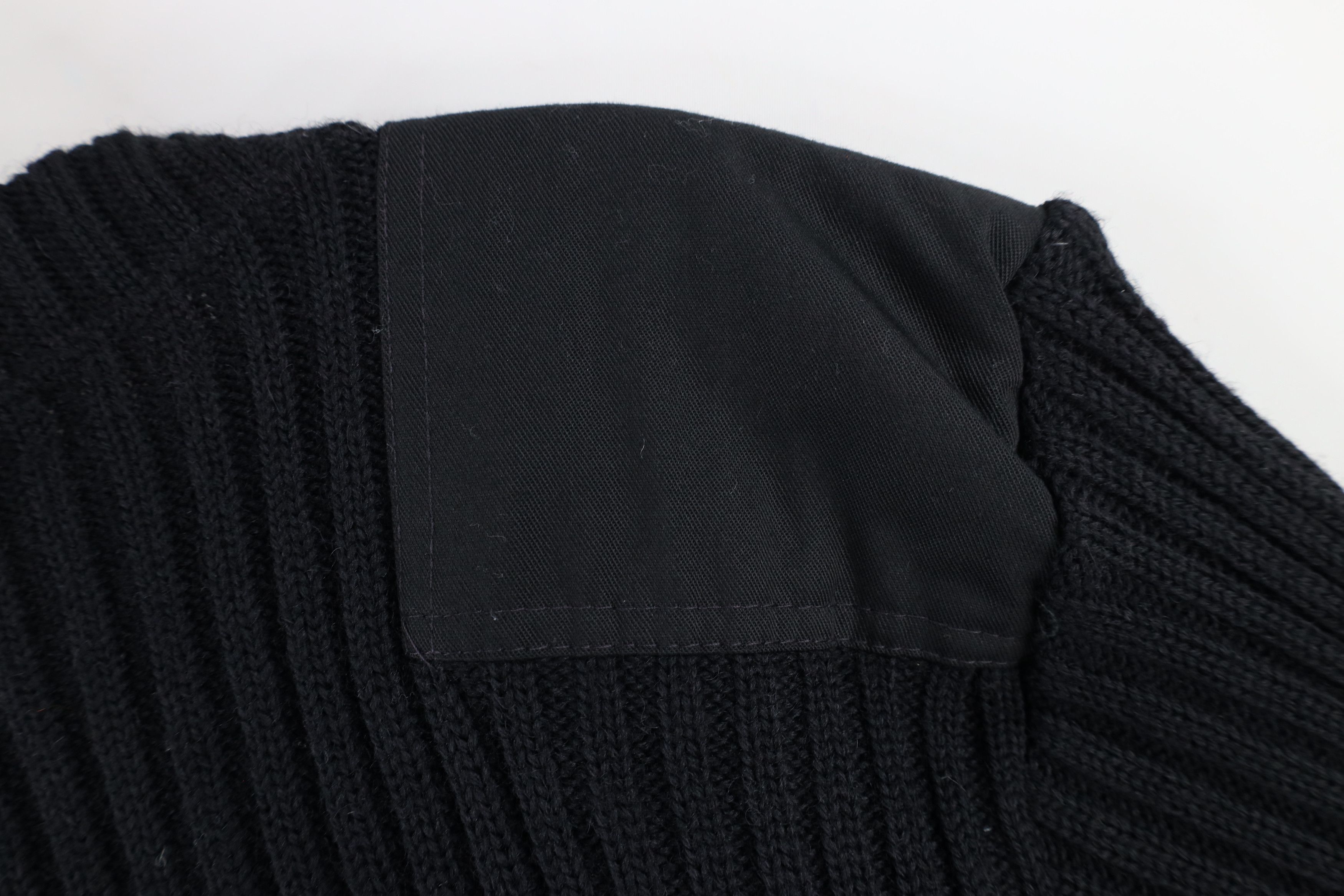 Vintage Vintage 90s Streetwear Ribbed Knit Military Commando Sweater Size US S / EU 44-46 / 1 - 10 Thumbnail