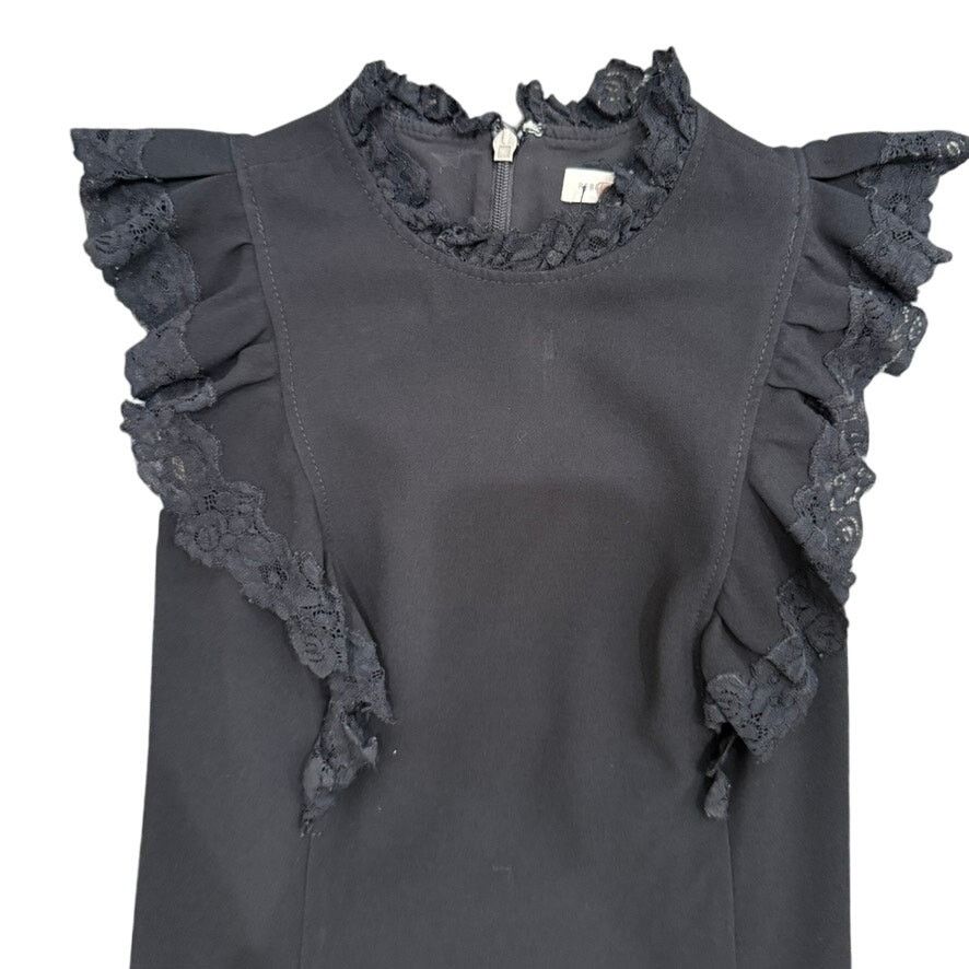 Rebecca Taylor Rebecca Taylor NYC Flutter Sleeves Lace Dress, Size US 0 Size XS / US 0-2 / IT 36-38 - 5 Thumbnail