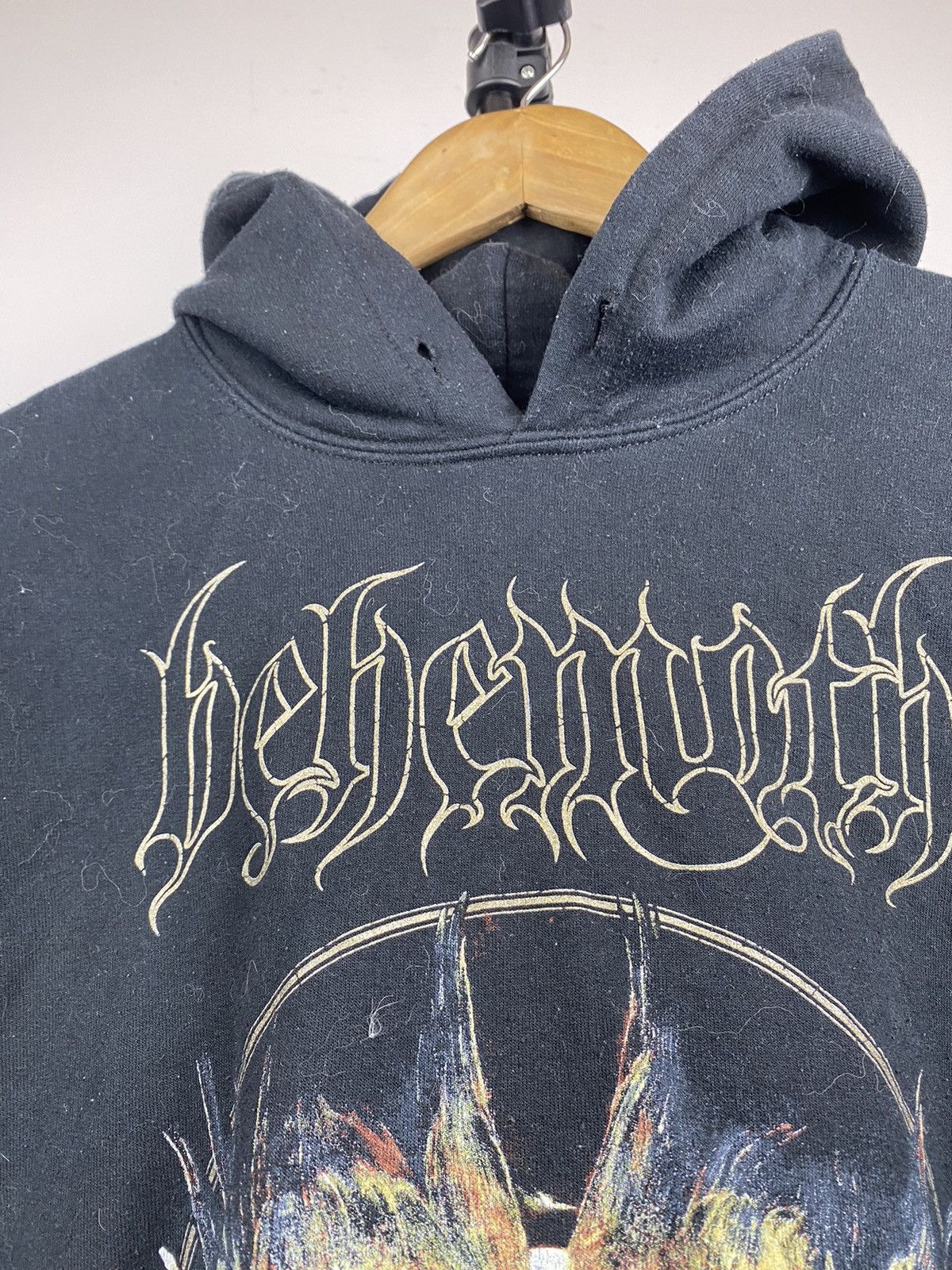 Band Tees 00s Behemoth Band black metal opium punk black small hoodie Size US S / EU 44-46 / 1 - 4 Thumbnail