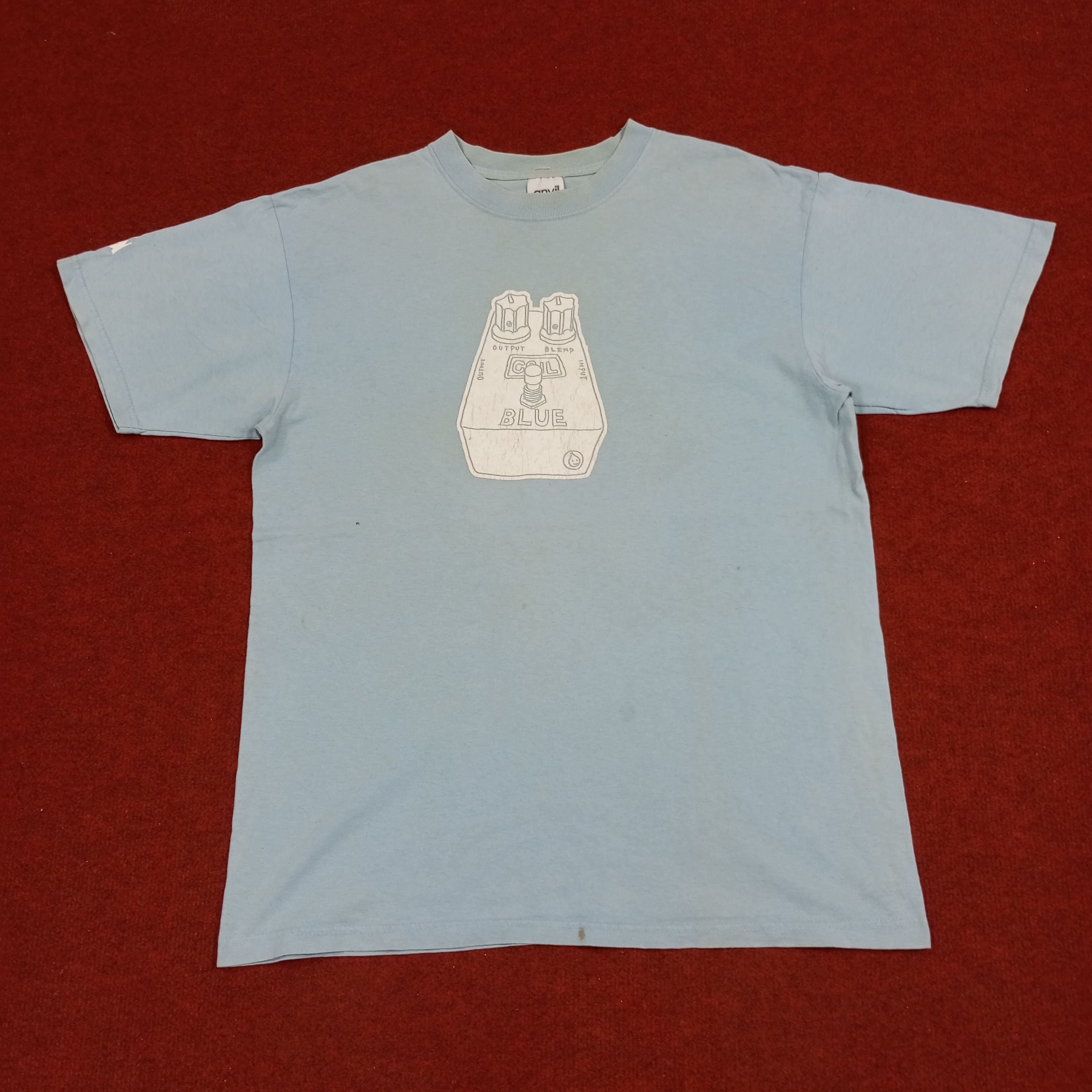 Vintage Coil Blue Rock Band Music Tshirt Size US L / EU 52-54 / 3 - 1 Thumbnail