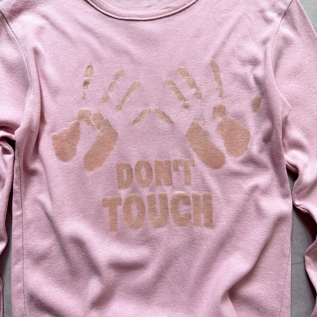 Hysteric Glamour Y2K Dont Touch Cop Copine Vibe Long Sleeve T Shirt Size S / US 4 / IT 40 - 4 Thumbnail