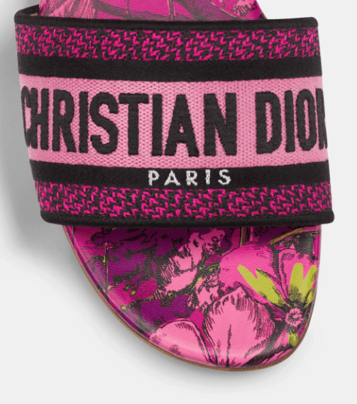 Dior o1w1db10625 KCQ209 Dway Slides in Multicolor Size US 7 / IT 37 - 4 Thumbnail