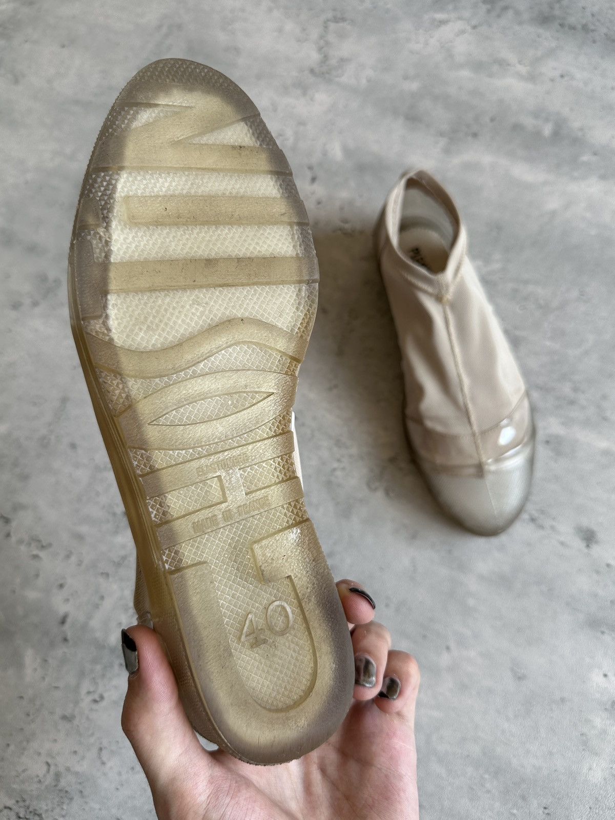 Pleats Please Issey Miyake MESH FLATS Size US 10 / IT 40 - 3 Thumbnail