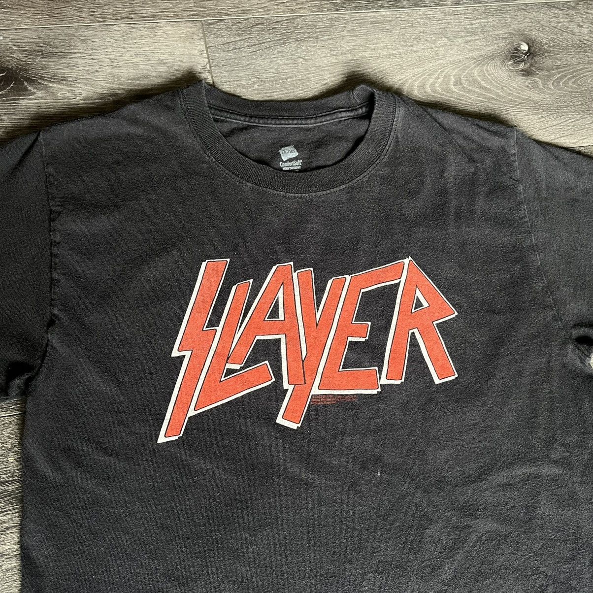Slayer Vintage Slayer Heavy Death Metal Band Logo T Shirt 2012 Tour Size US S / EU 44-46 / 1 - 3 Thumbnail