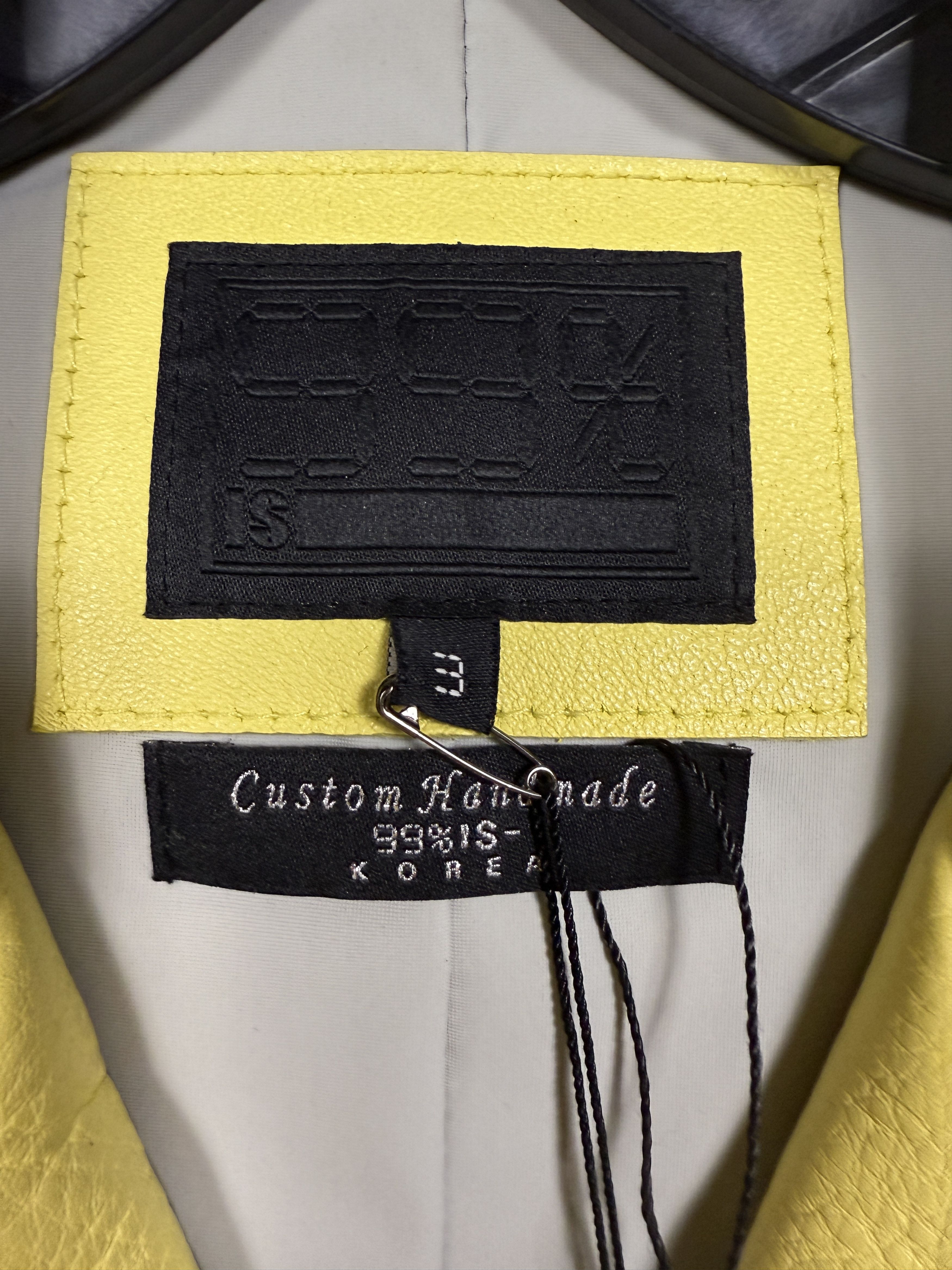 99%IS- 99PercentIs 1 of 1 Handmade Leather Biker Jacket 99is Size US L / EU 52-54 / 3 - 3 Thumbnail