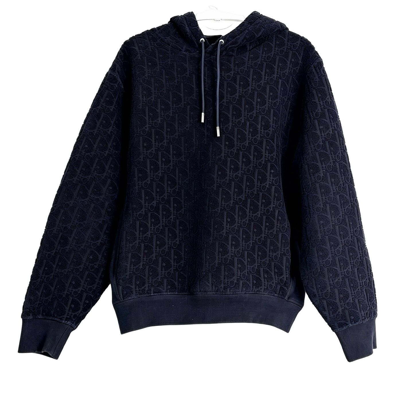 Dior Dior Oblique Terry Hoodie Size L Size US L / EU 52-54 / 3 - 1 Thumbnail
