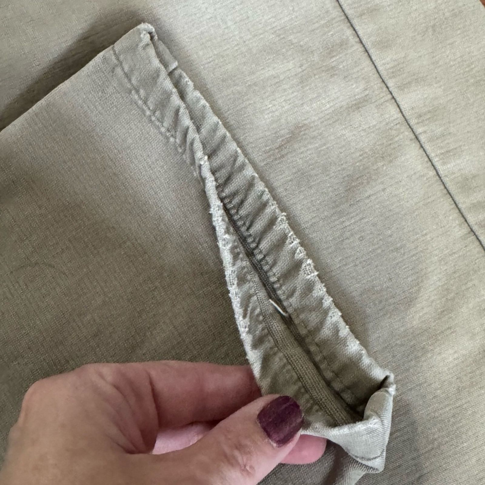 Burberry Mens Designer Burberry khaki pants Size US 34 / EU 50 - 12 Thumbnail