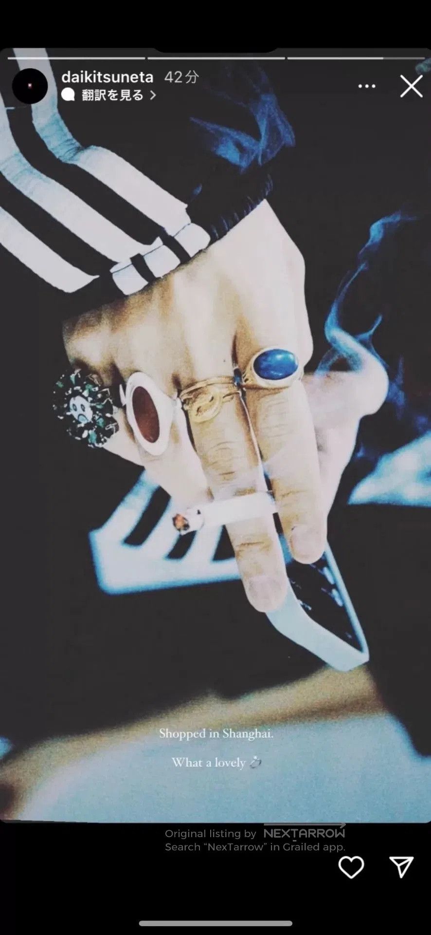 Charles Jeffrey LOVERBOY Charles Jeffrey Loverboy Flower Ring. Size ONE SIZE - 2 Thumbnail