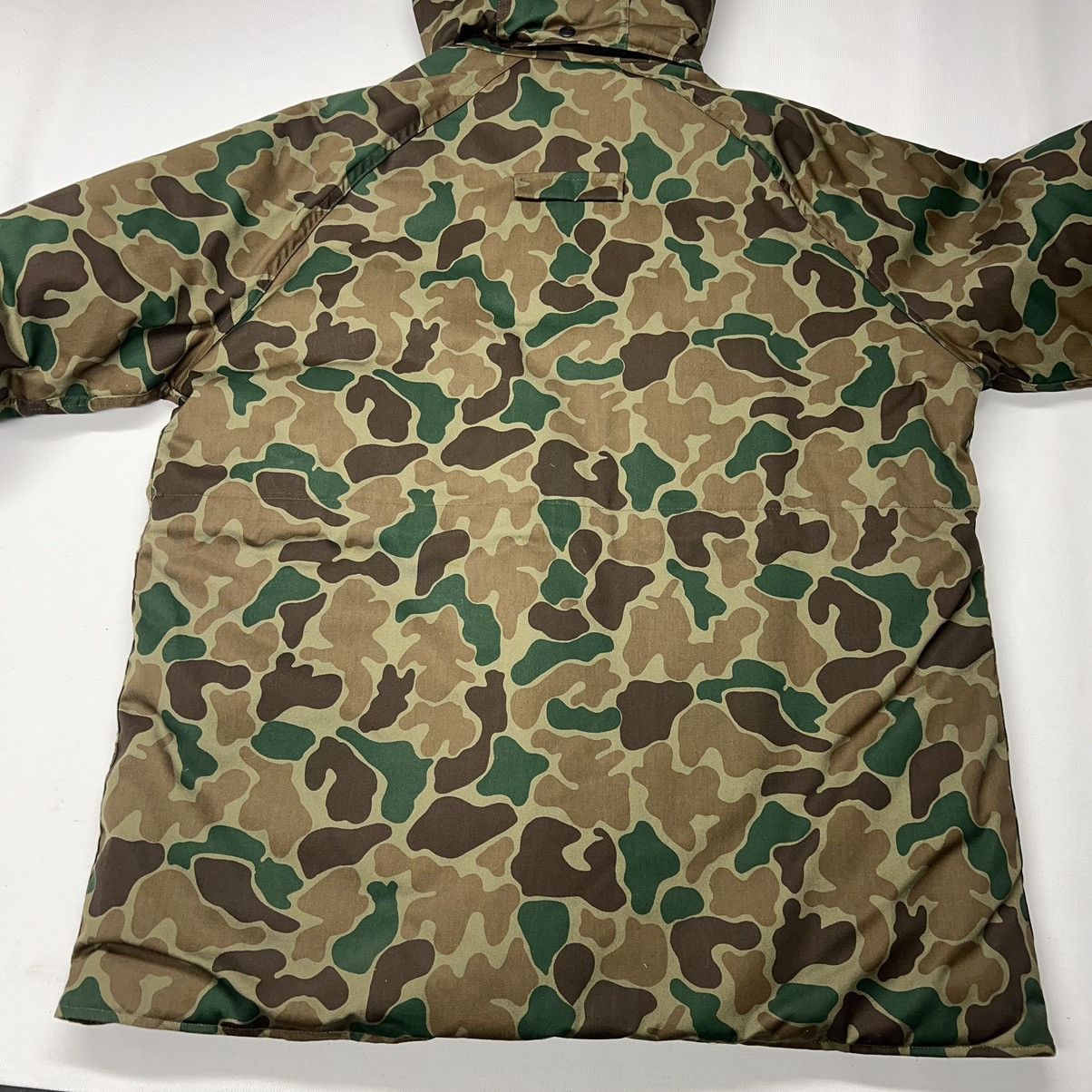 Vintage × Woolrich Woolen Mills VTG Woolrich Jacket Coat Duck Camo Lined Padded Green 90s Size US XL / EU 56 / 4 - 20 Thumbnail