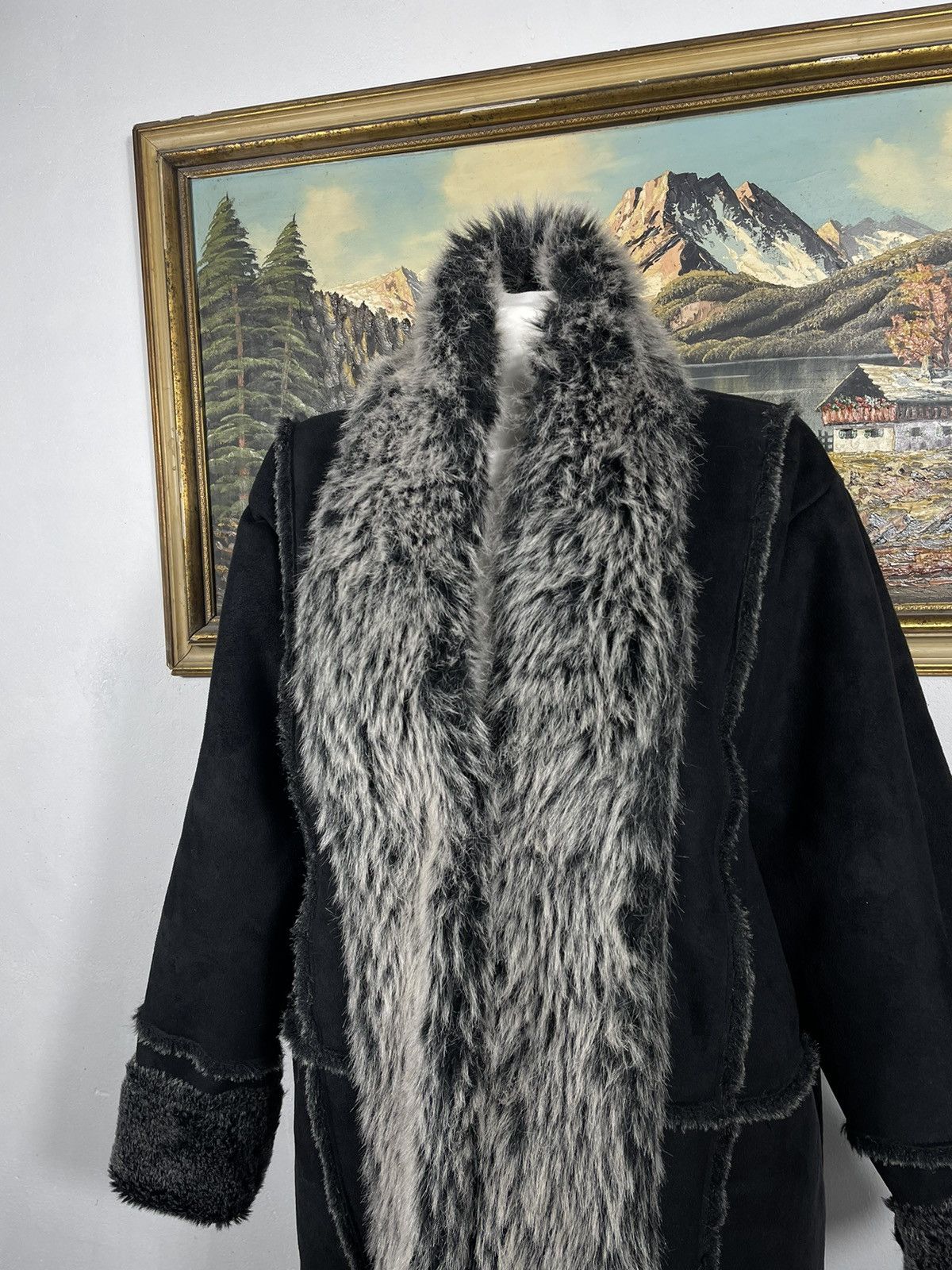 If Six Was Nine × Le Grande Bleu (L.G.B.) Button Ups Coat Avant Garde Affliction Grunge Retro 00s Size XL / US 12-14 / IT 48-50 - 4 Thumbnail