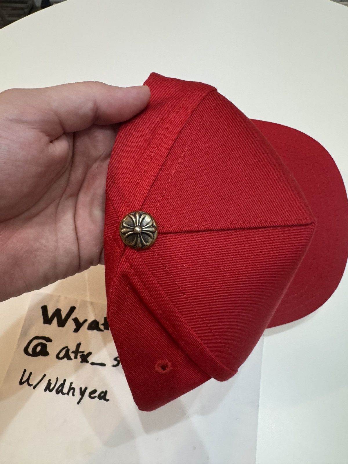 Chrome Hearts Chrome Hearts “CH” 5 Panel Hat Red/Yellow Size ONE SIZE - 2 Thumbnail
