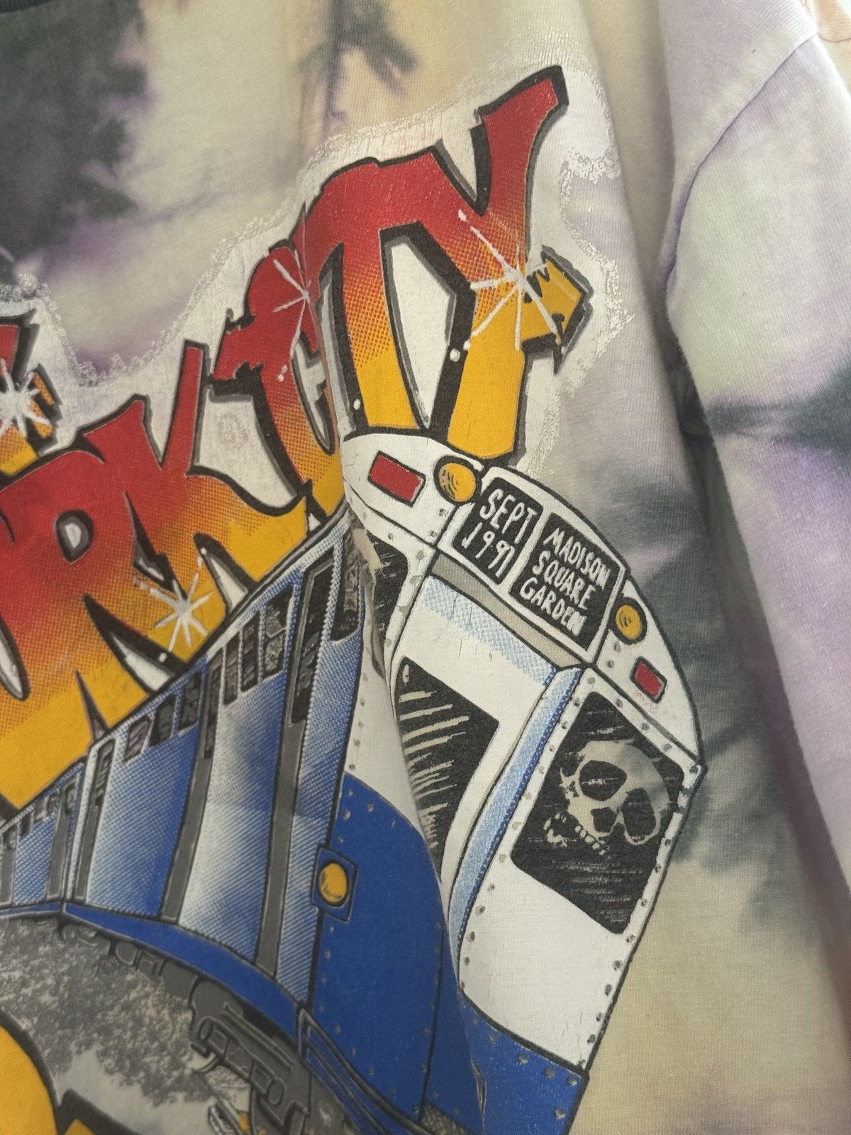 Band Tees *RARE* 1991 VINTAGE GRATEFUL DEAD MADISON SQUARE NEW YORK Size US XL / EU 56 / 4 - 2 Thumbnail