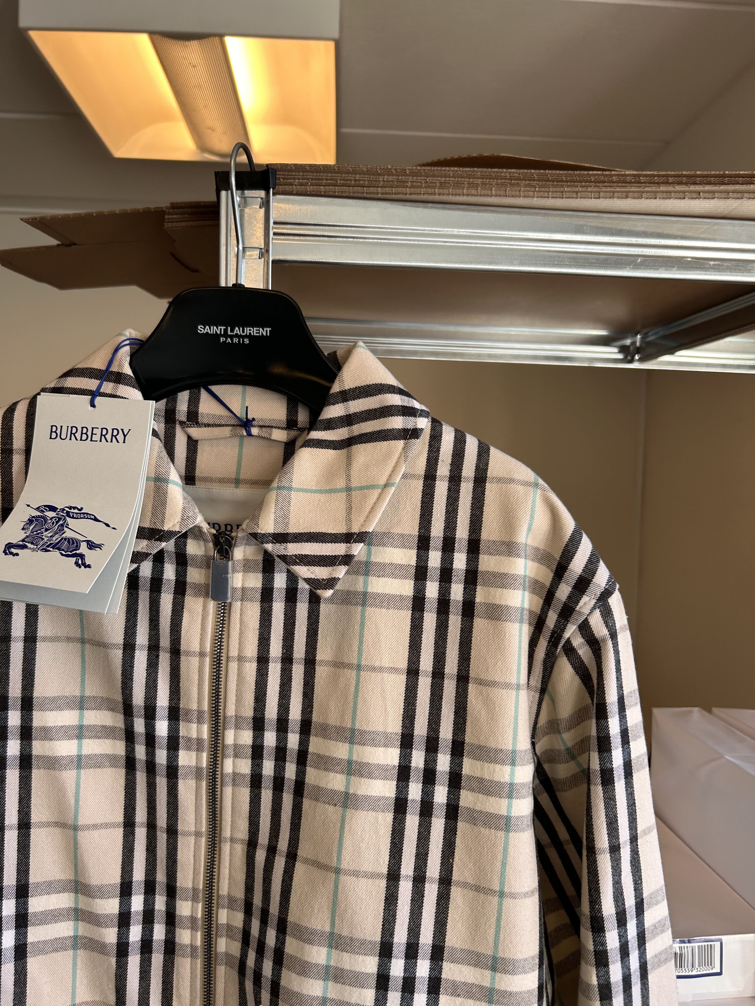 Burberry Burberry Check Jacket Size US L / EU 52-54 / 3 - 3 Thumbnail