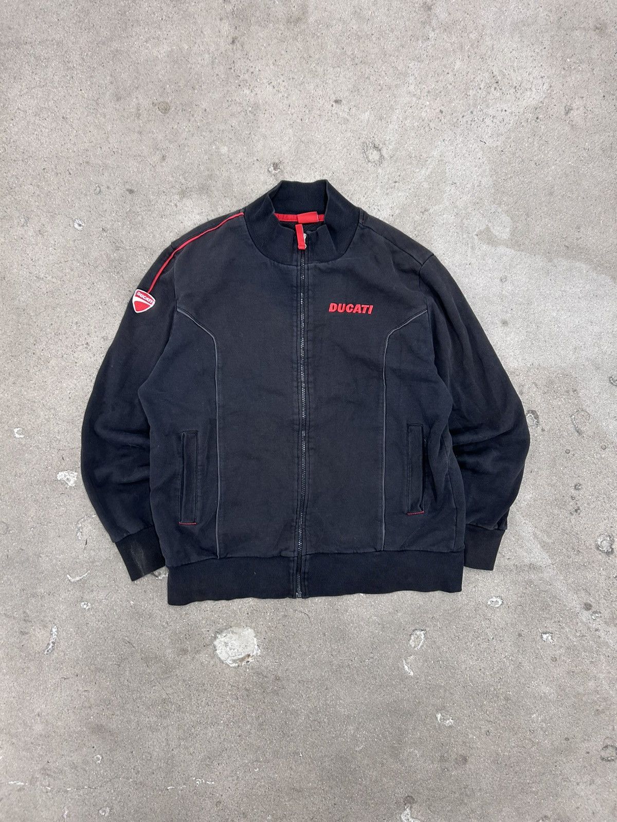 Ducati Ducati Men's Black Track Suit Jacket Size US L / EU 52-54 / 3 - 1 Thumbnail
