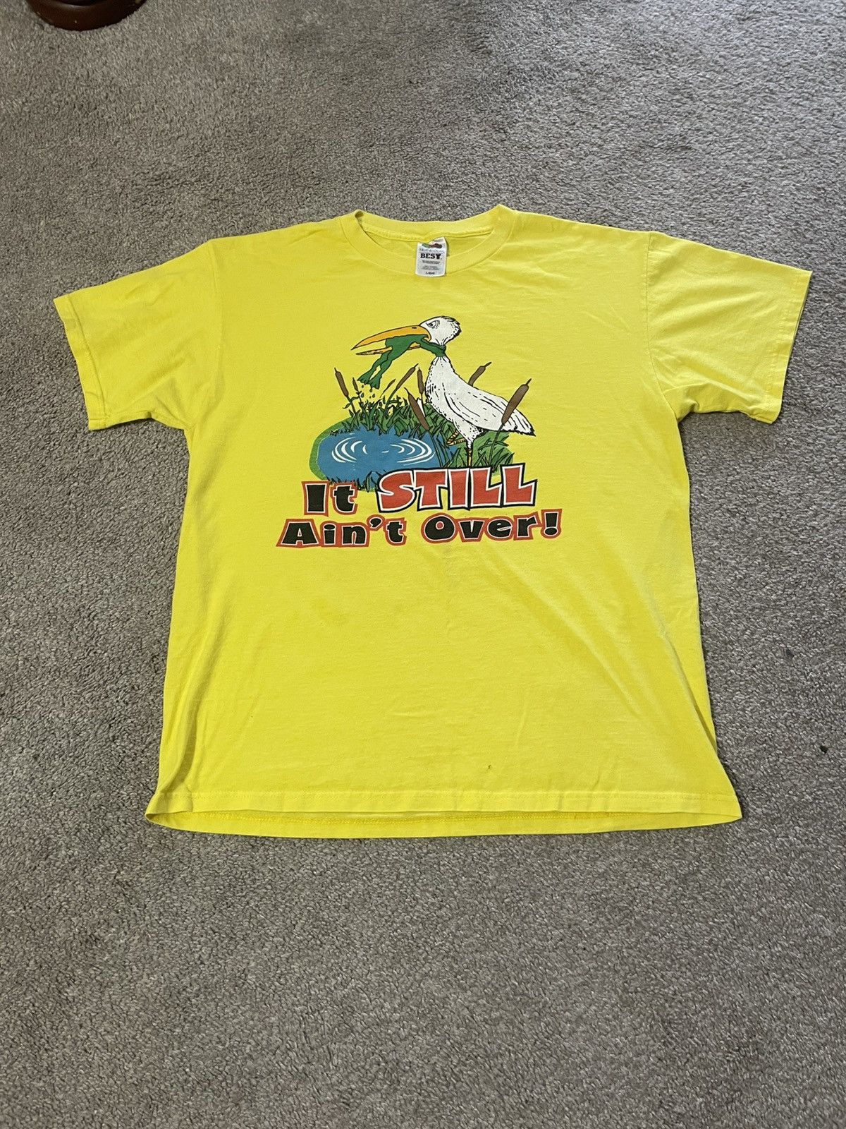 Fruit Of The Loom Vintage 90s Novelty T Shirt Men Size Large Fruit Of The Loom Size US L / EU 52-54 / 3 - 2 Thumbnail