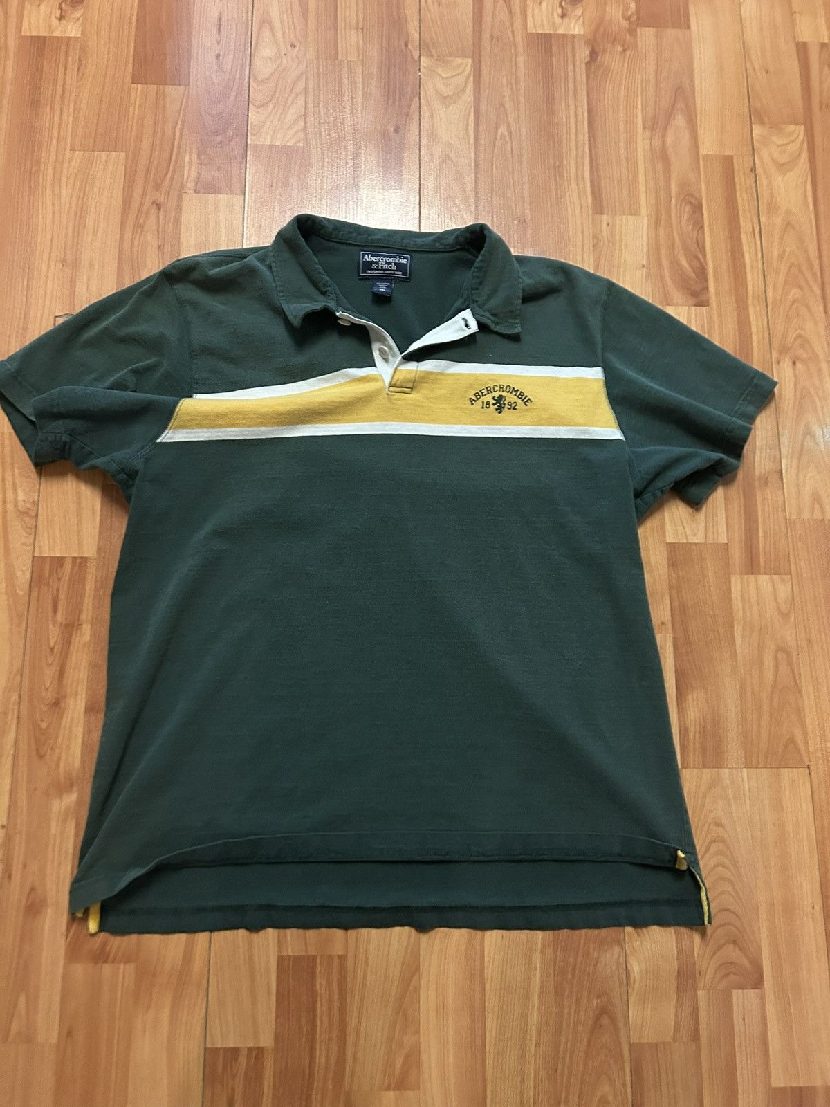 Abercrombie & Fitch Vintage Abercrombie & Fitch Polo Size US L / EU 52-54 / 3 - 1 Thumbnail