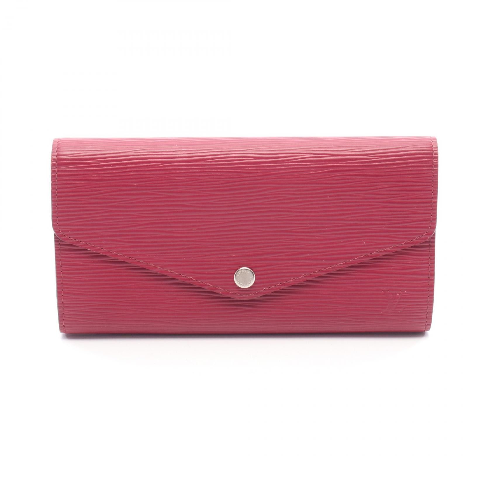 Louis Vuitton Louis Vuitton Louis Vuitton Portefeuille Sarah Epi Long Wallet Leather Long Wallet M60580 DUTY FREE for USA Size ONE SIZE - 1 Thumbnail