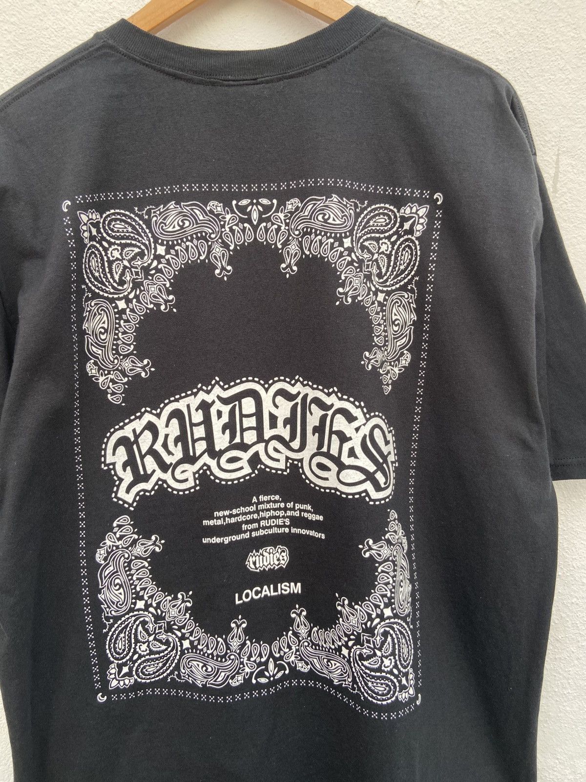 Tribal Streetwear 🔥 Rudies t shirt Underground Subculture Paisley Size US XL / EU 56 / 4 - 2 Thumbnail