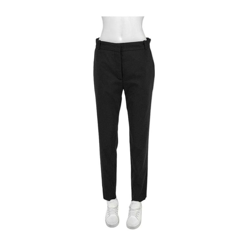 Loewe Loewe Black Wool Casual Pants for Women 0089 Size 36" / US 14 / IT 50 - 1 Thumbnail