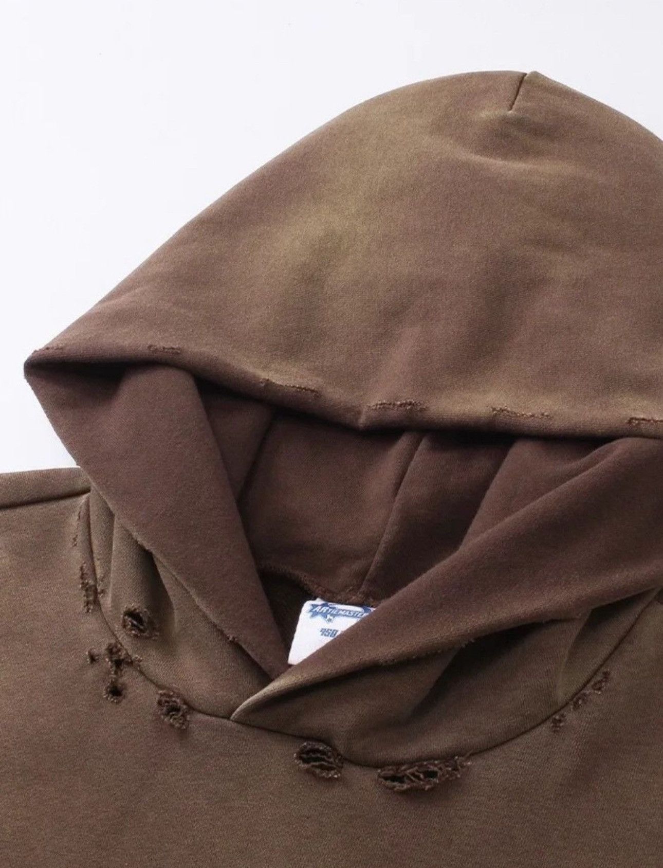 Other Oversized Distressed Stylish Washed Hoodie Size US XXL / EU 58 / 5 - 2 Thumbnail
