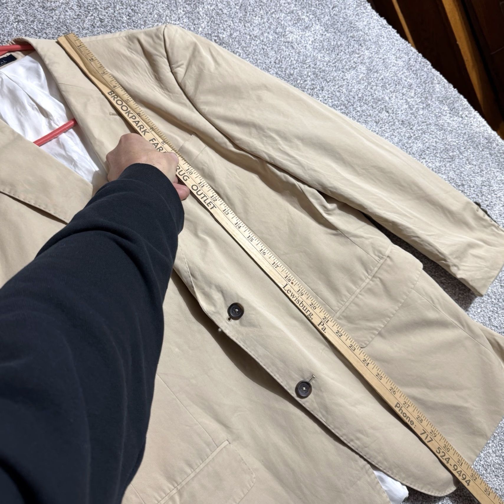 Vintage McNeal Blazer Mens US 42 EU 52 Minimalist European Business Casual Preppy Lined Size 42R - 2 Thumbnail