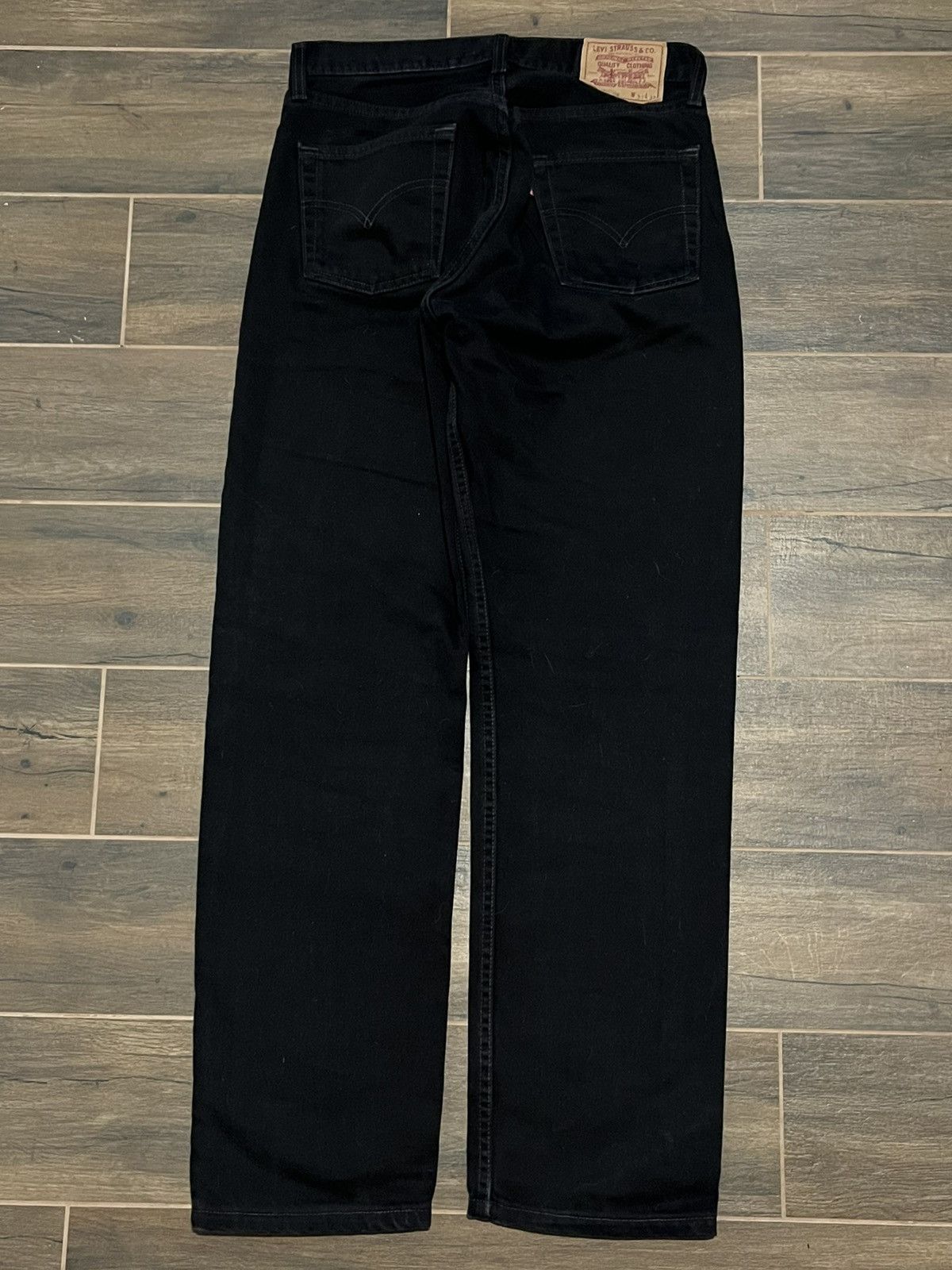 Levi's × Levi's Vintage Clothing × Vintage Levi's 590 Vintage Black Denim Jeans Size US 31 - 4 Thumbnail