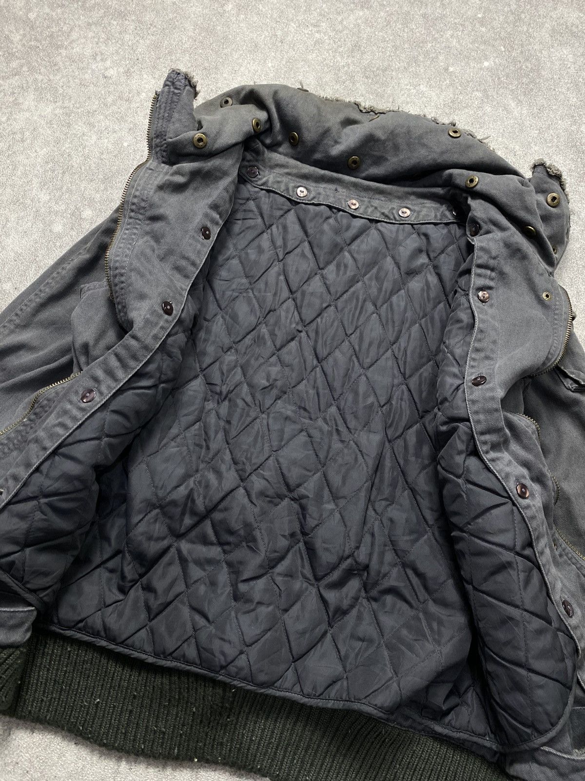 If Six Was Nine 2000s Bono canvas rickowens style with inner jacket Size US M / EU 48-50 / 2 - 6 Thumbnail