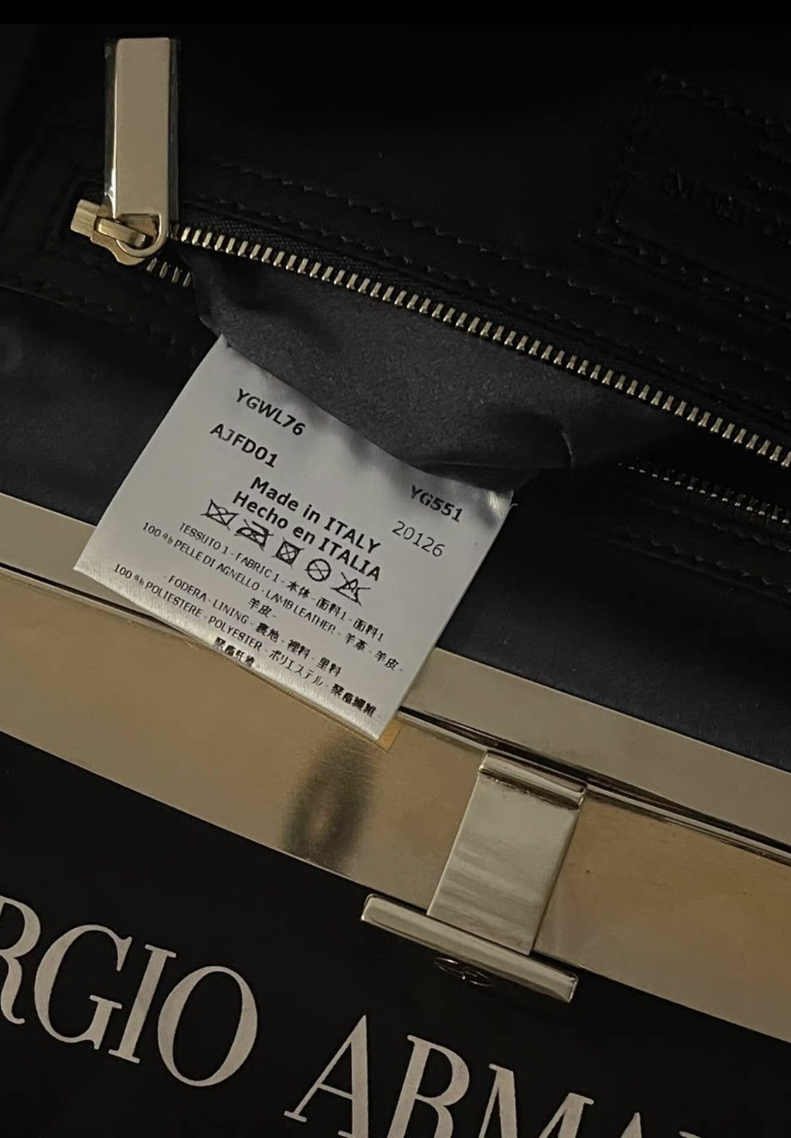Giorgio Armani GIORGIO ARMANI｜Haute couture evening bag Size ONE SIZE - 9 Thumbnail
