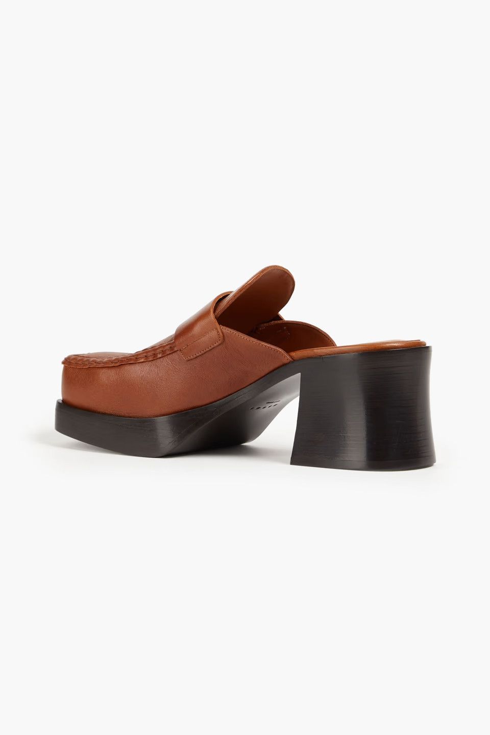 Marni o1y0225 Leather Mules in Brown Size US 9 / EU 42 - 3 Thumbnail