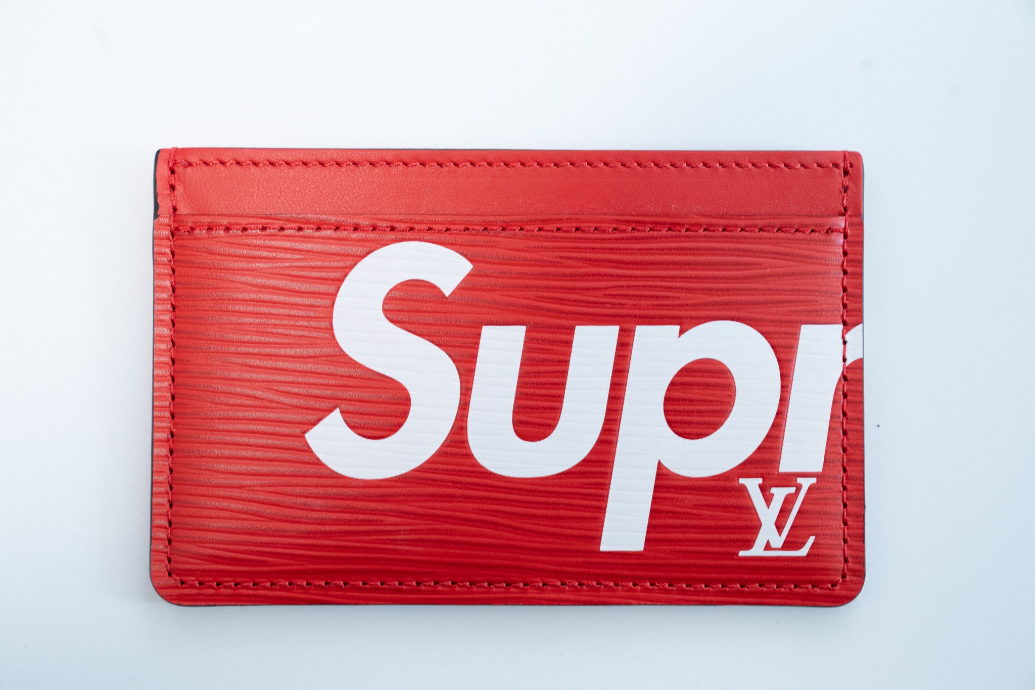 Louis Vuitton × Supreme Louis Vuitton Supreme Card Holder Size ONE SIZE - 3 Thumbnail