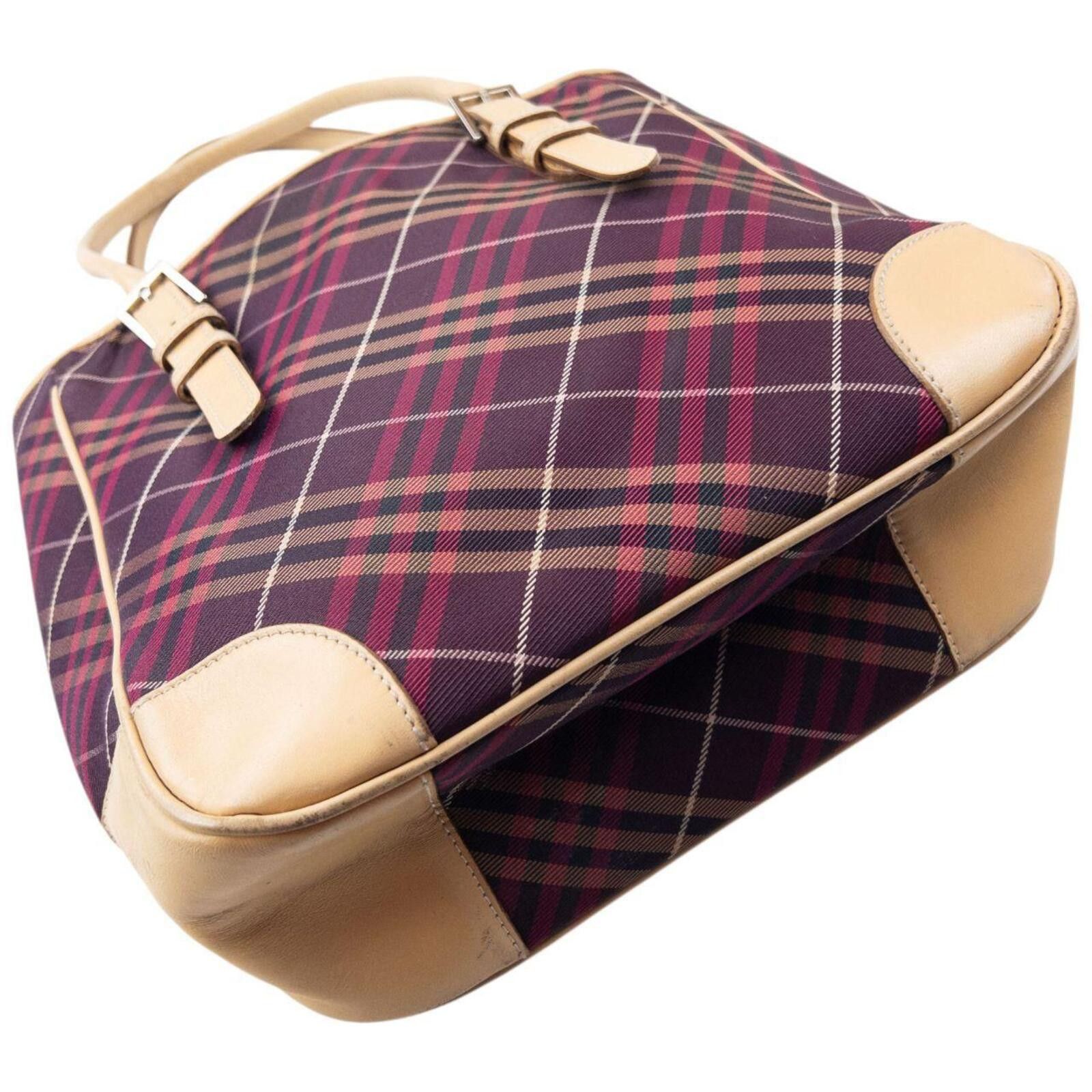 Burberry Vintage 2000s Burberry Blue Label Nova Check Shoulder Bag Size ONE SIZE - 7 Thumbnail