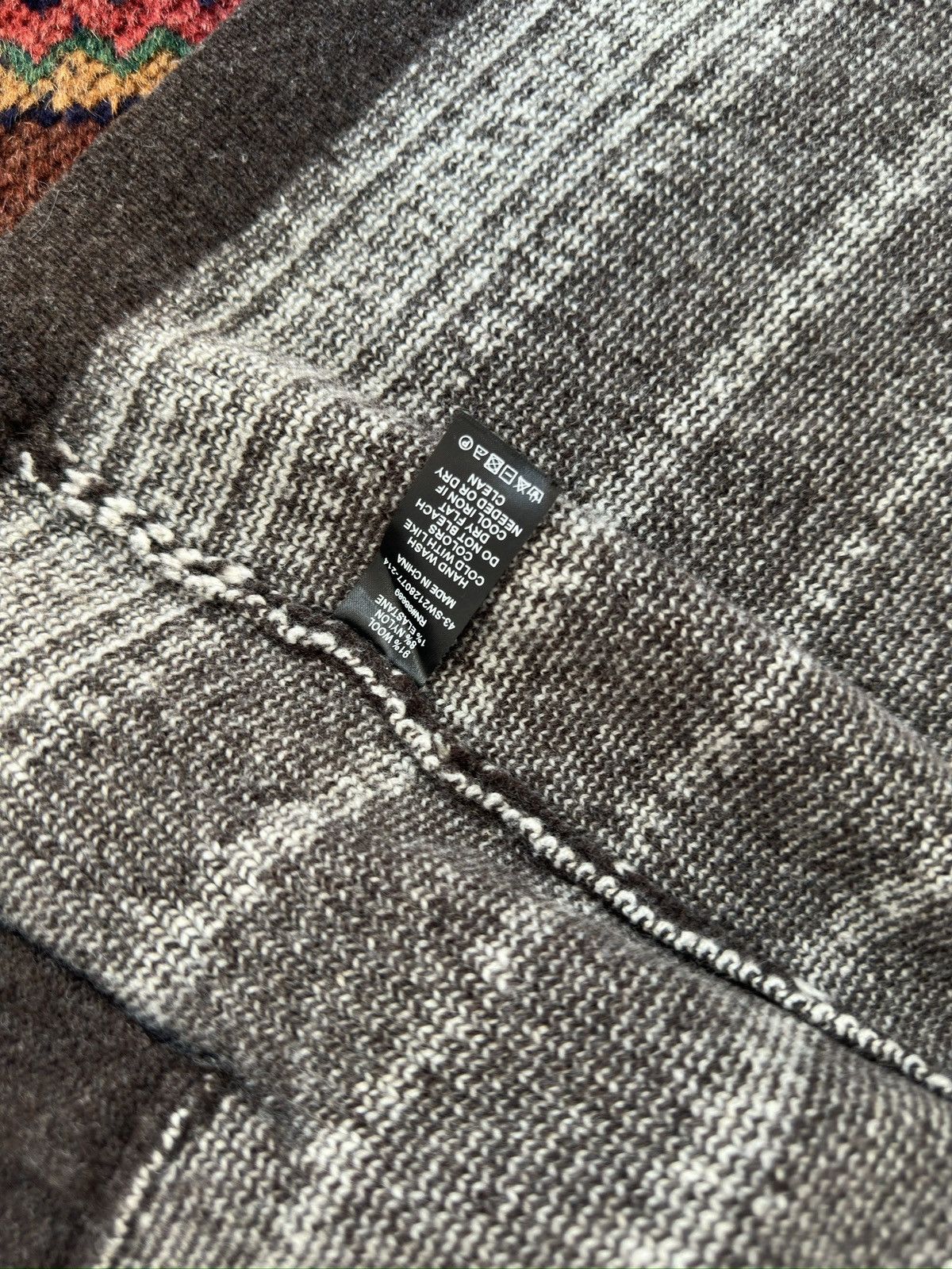 Todd Snyder Todd Snyder Placed Fair Isle Cardigan in Brown Size US M / EU 48-50 / 2 - 4 Thumbnail