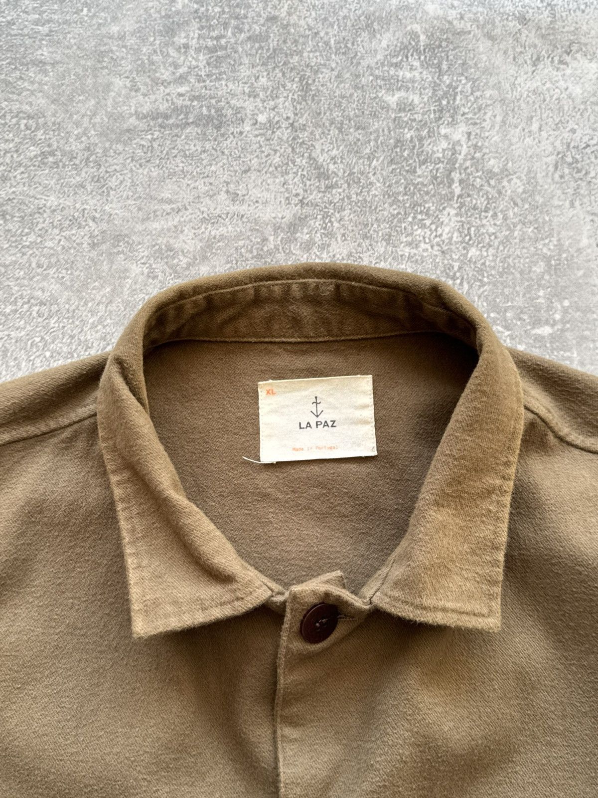 La Paz Baptista Brown Organic Cotton Work Jacket Size US XL / EU 56 / 4 - 5 Thumbnail