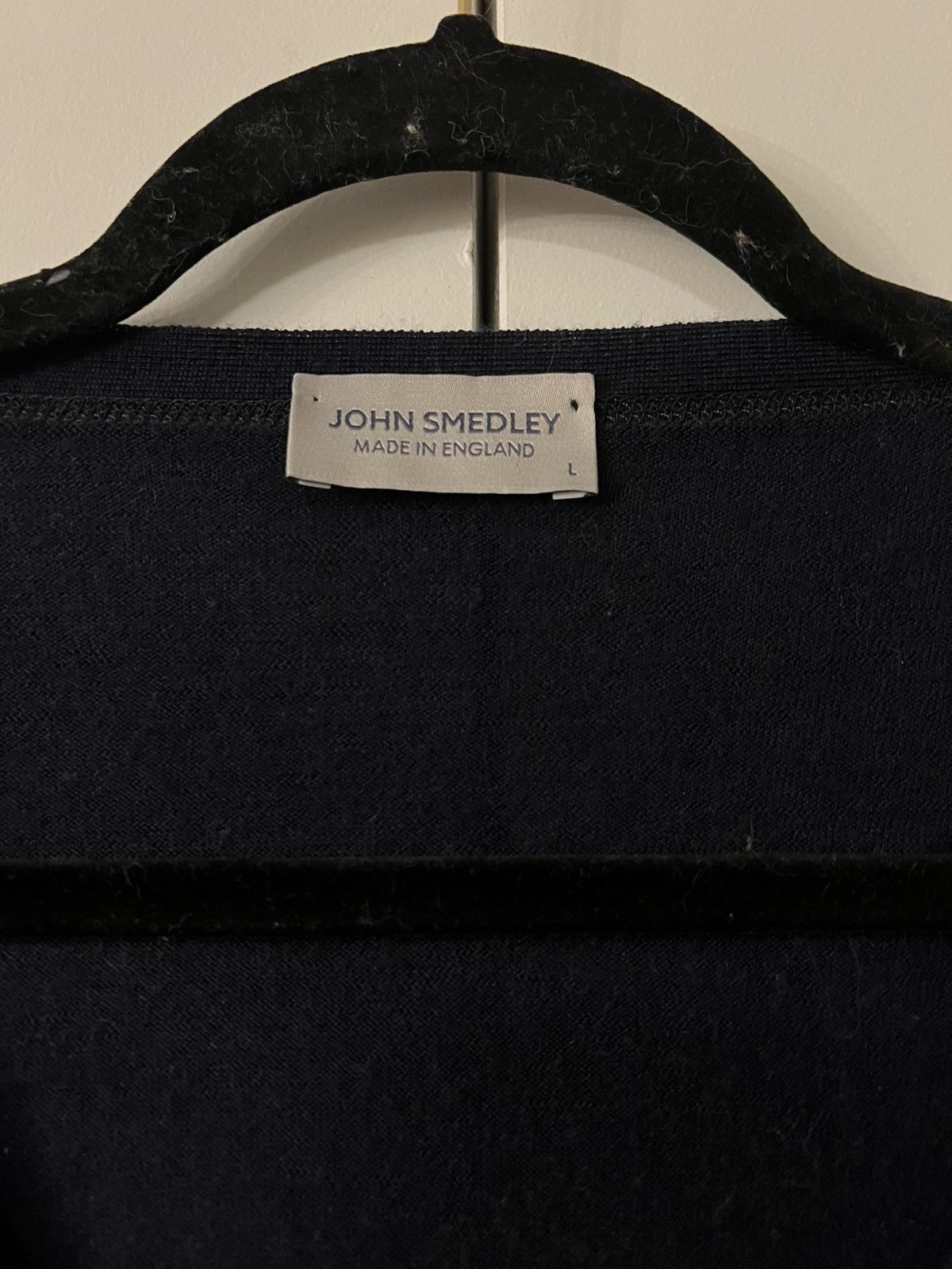 John Smedley John Smedley Men’s Wool Cardigan Size US L / EU 52-54 / 3 - 2 Thumbnail