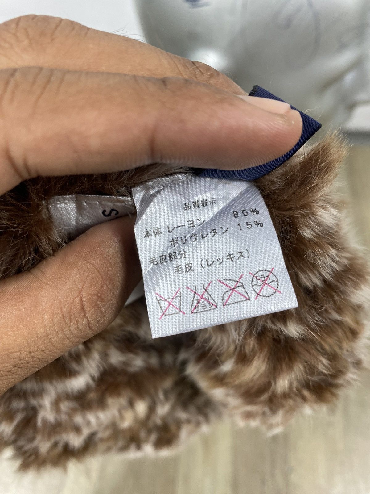 Japanese Brand Gravure Stretch Fur Beanie Hats Size ONE SIZE - 8 Thumbnail