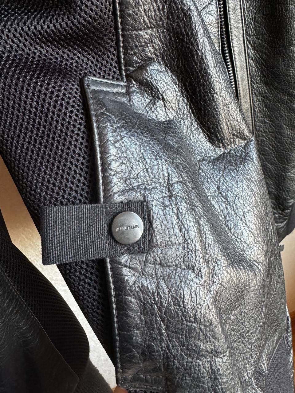 Helmut Lang Hybrid leather Bomber jacket Size US M / EU 48-50 / 2 - 4 Thumbnail