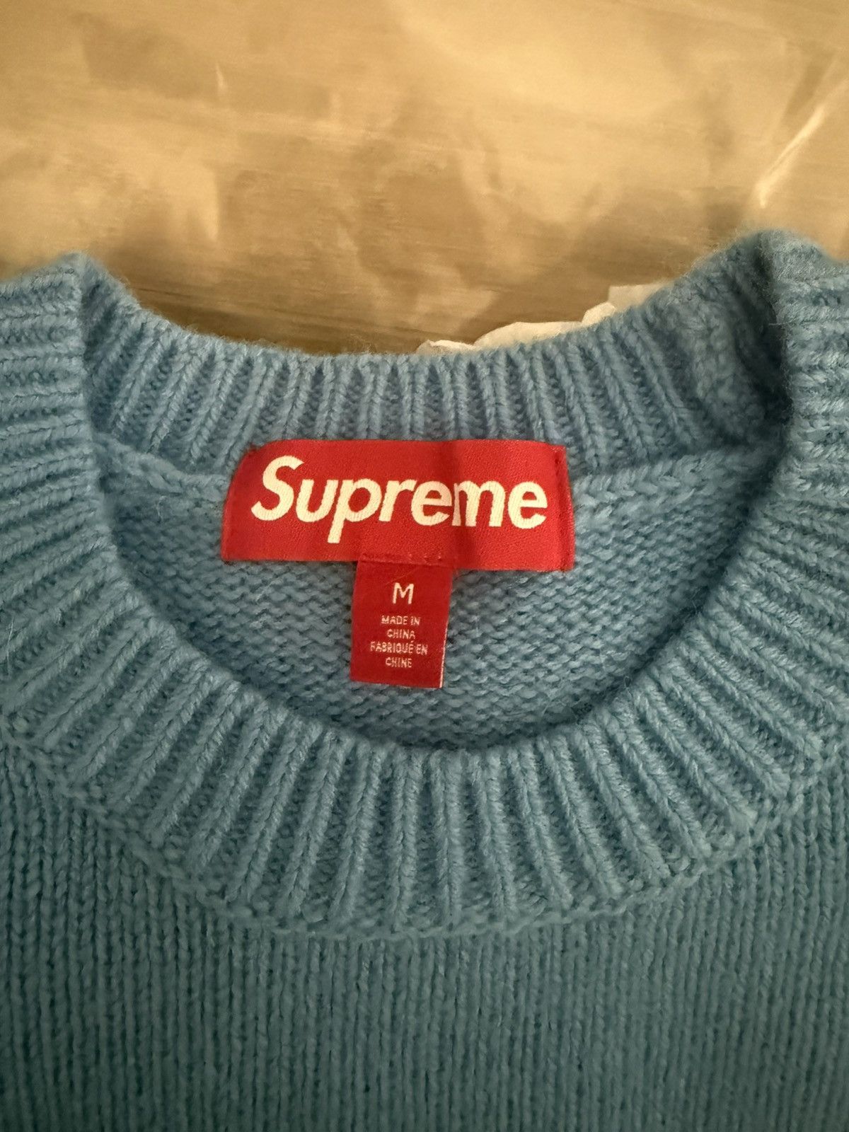 Supreme Supreme Angora Script Sweater (M) *IN-HAND, SHIPS SAME DAY* Size US M / EU 48-50 / 2 - 10 Thumbnail
