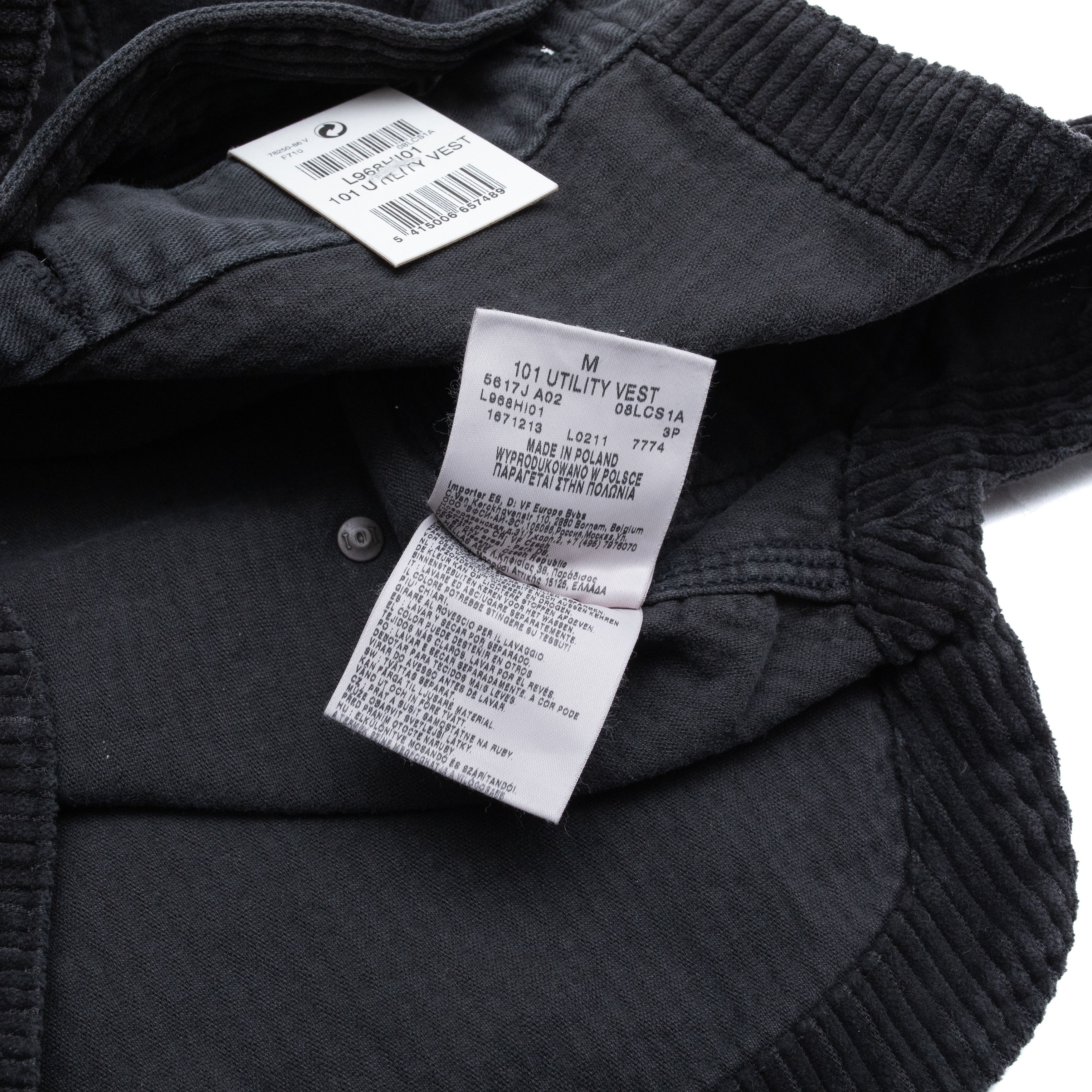 Lee LEE 101 Corduroy Utility Vest Size US M / EU 48-50 / 2 - 7 Thumbnail