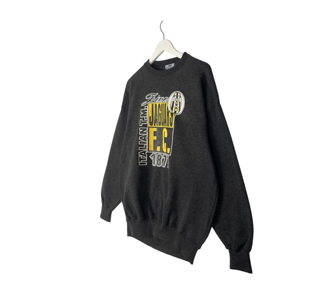 Designer × Vintage vintage Hoodie/sweater jaguars fc Italian 1877 - black Size US L / EU 52-54 / 3 - 2 Thumbnail