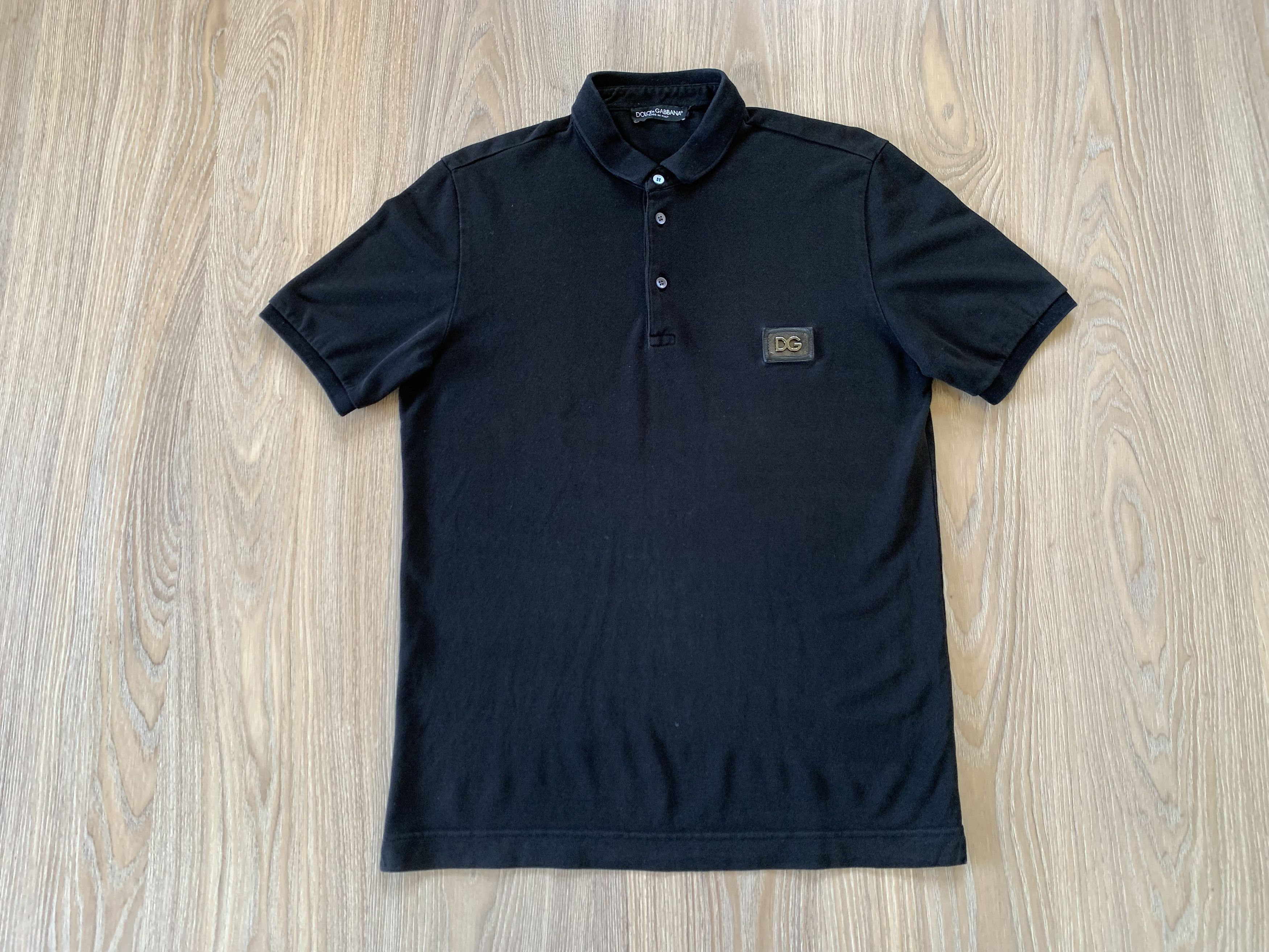 Dolce & Gabbana × Vintage Dolce & Gabbana Cotton Polo Size US M / EU 48-50 / 2 - 2 Thumbnail