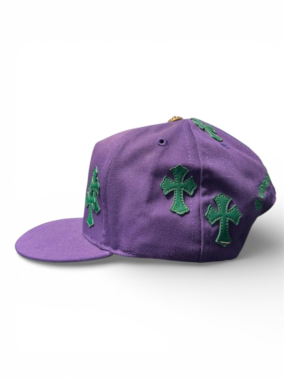 Chrome Hearts Chrome Hearts Purple Green Cross Trucker Size ONE SIZE - 3 Thumbnail