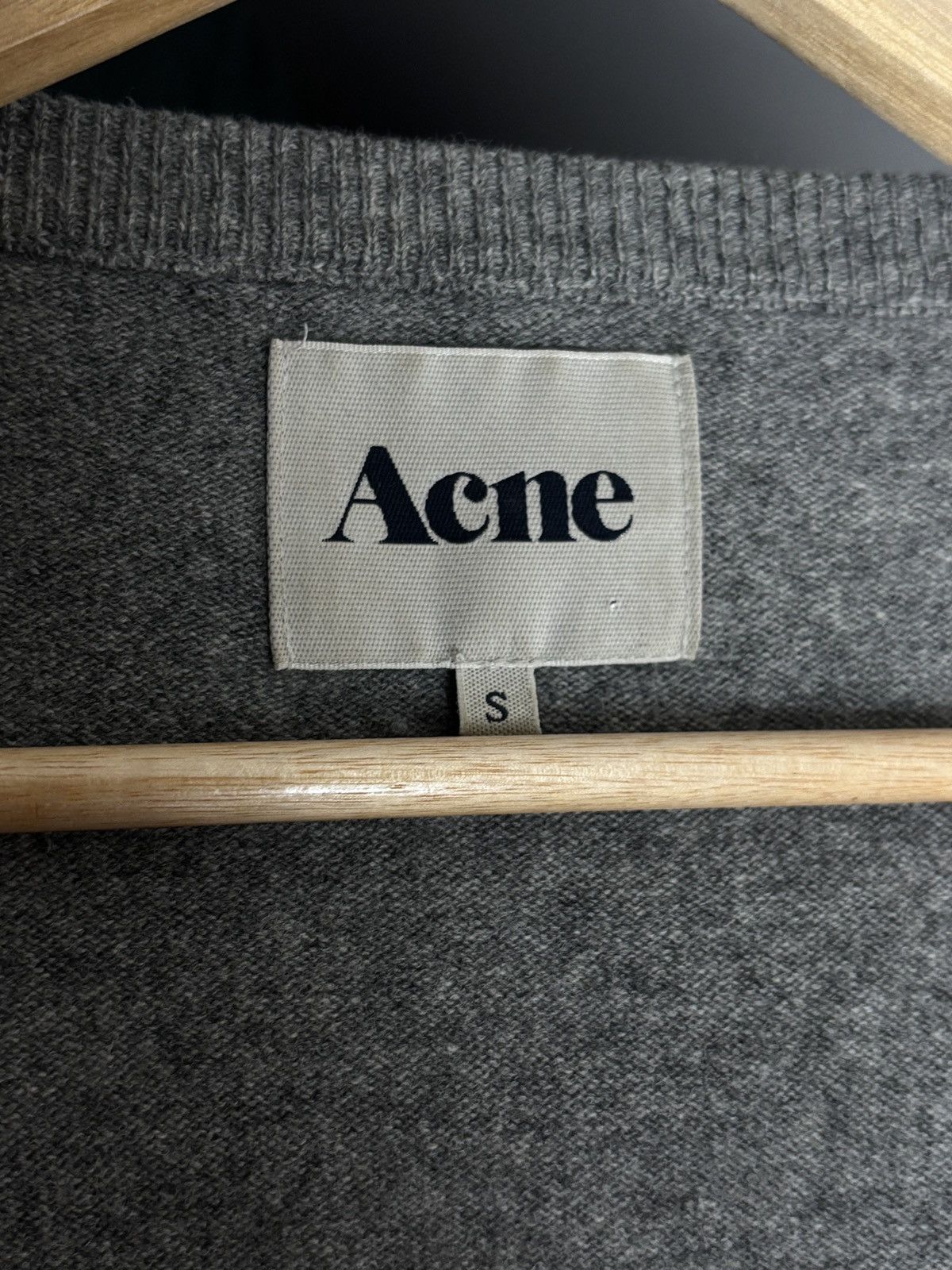 Acne Studios Acne Studios Vintage Archival Short Sleeve Buttoned Cardigan Size S / US 4 / IT 40 - 6 Thumbnail