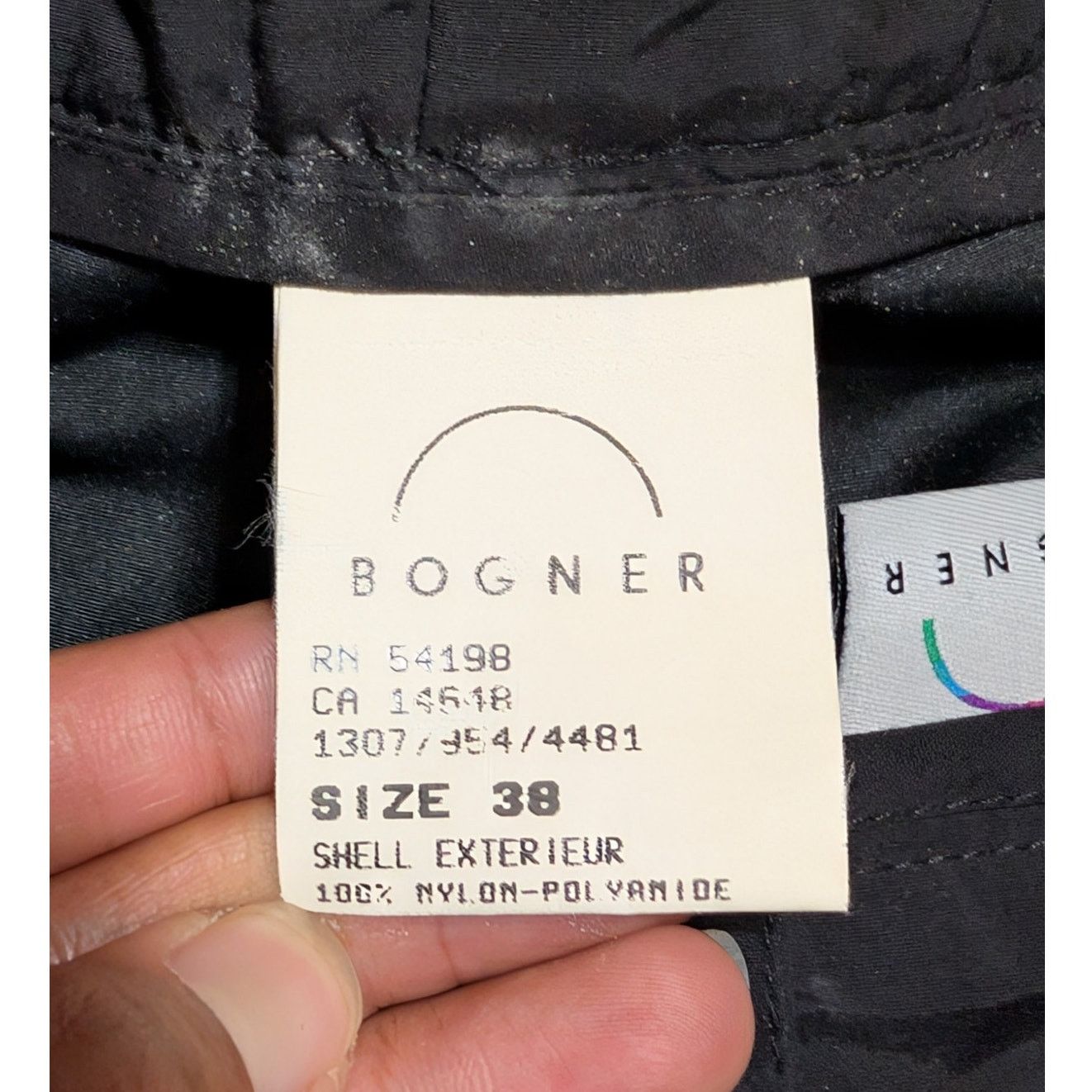 Bogner Bogner Insulated Ski Snow Snowboard Pants Vintage Black USED Size 38" / US 16 / IT 52 - 4 Thumbnail