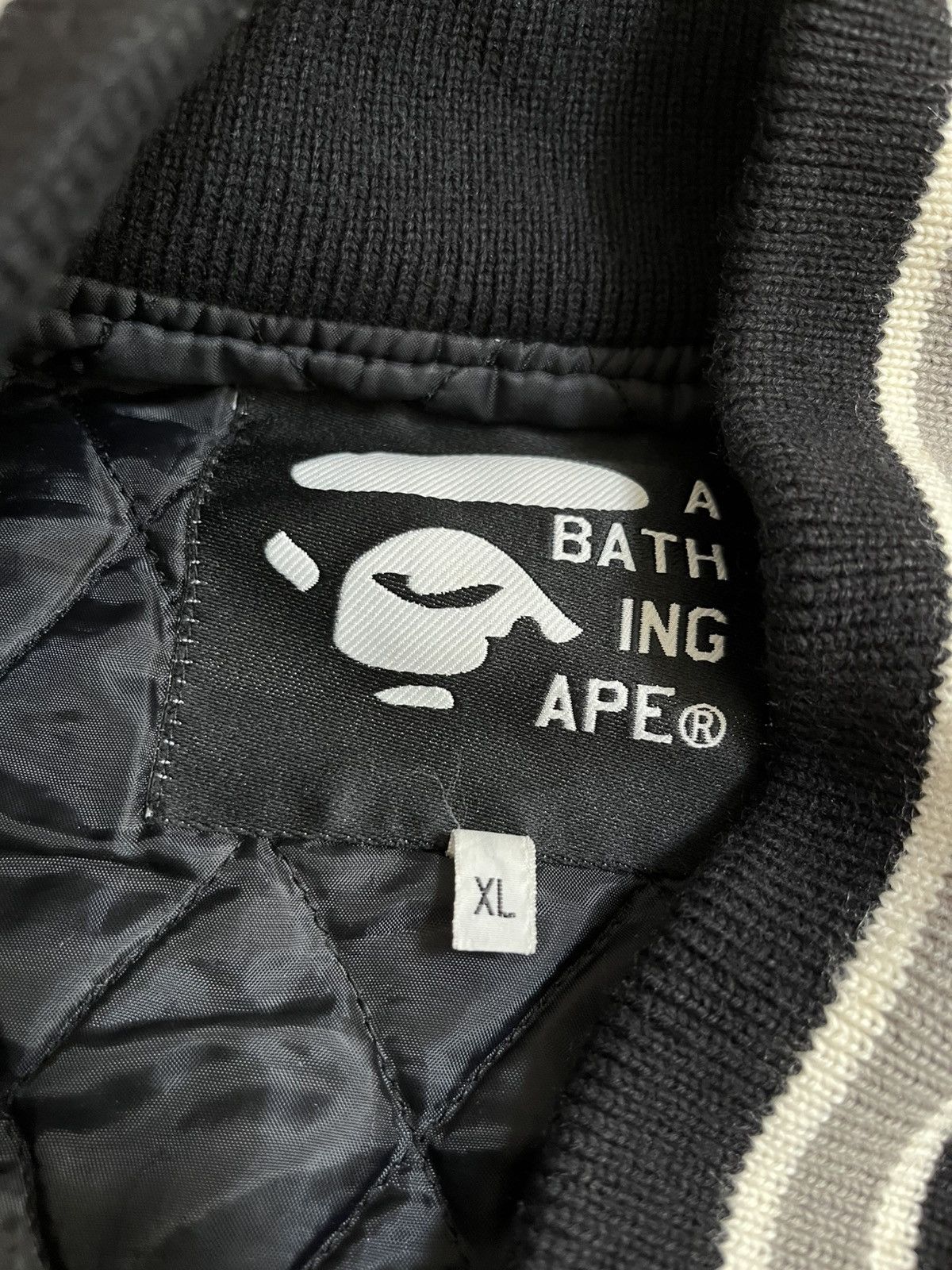 Bape Bape 1990-2000's Varsity Jacket Size US XL / EU 56 / 4 - 9 Thumbnail