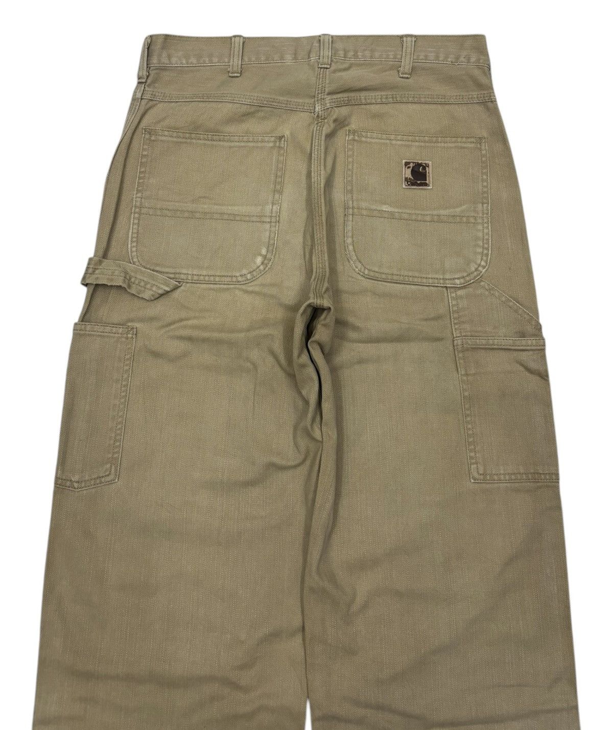Carhartt 🔥Vintage Carhartt Brown Workwear Carpenter Pants Size US 33 - 3 Thumbnail