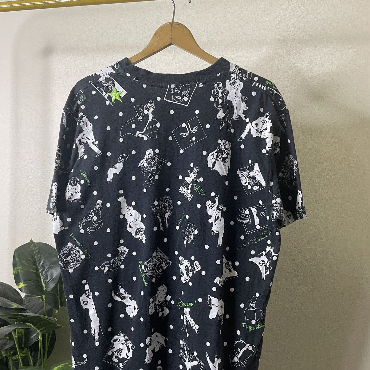Anime × Cartoon Network × Vintage JoJo's Bizarre Adventure Diamond Is Unbreakable Movie Promo Size US L / EU 52-54 / 3 - 7 Thumbnail