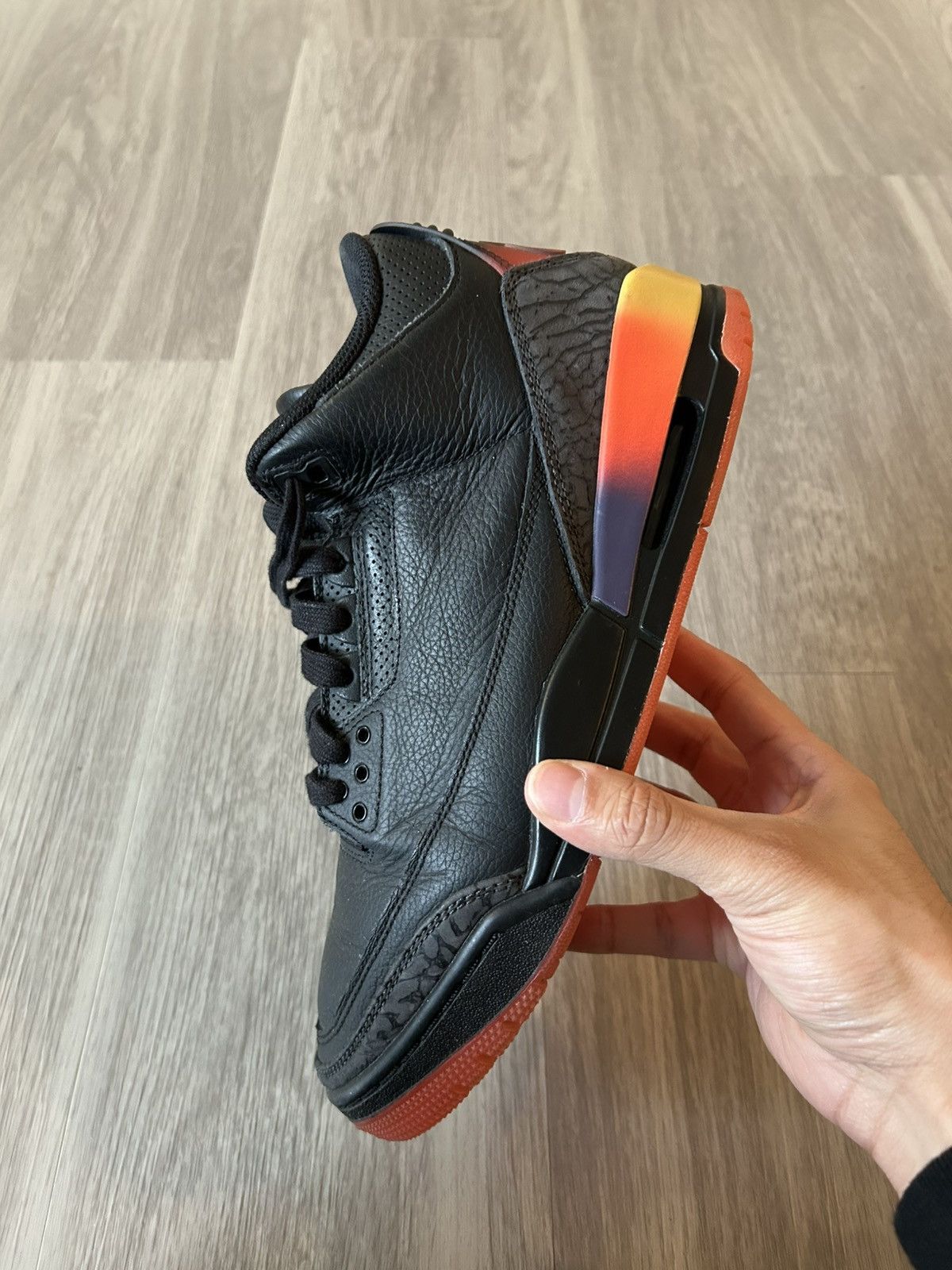 J Balvin × Jordan Brand J Balvin X Air Jordan Retro 3 Rio Size 9.5 Size US 9.5 / EU 42-43 - 12 Thumbnail