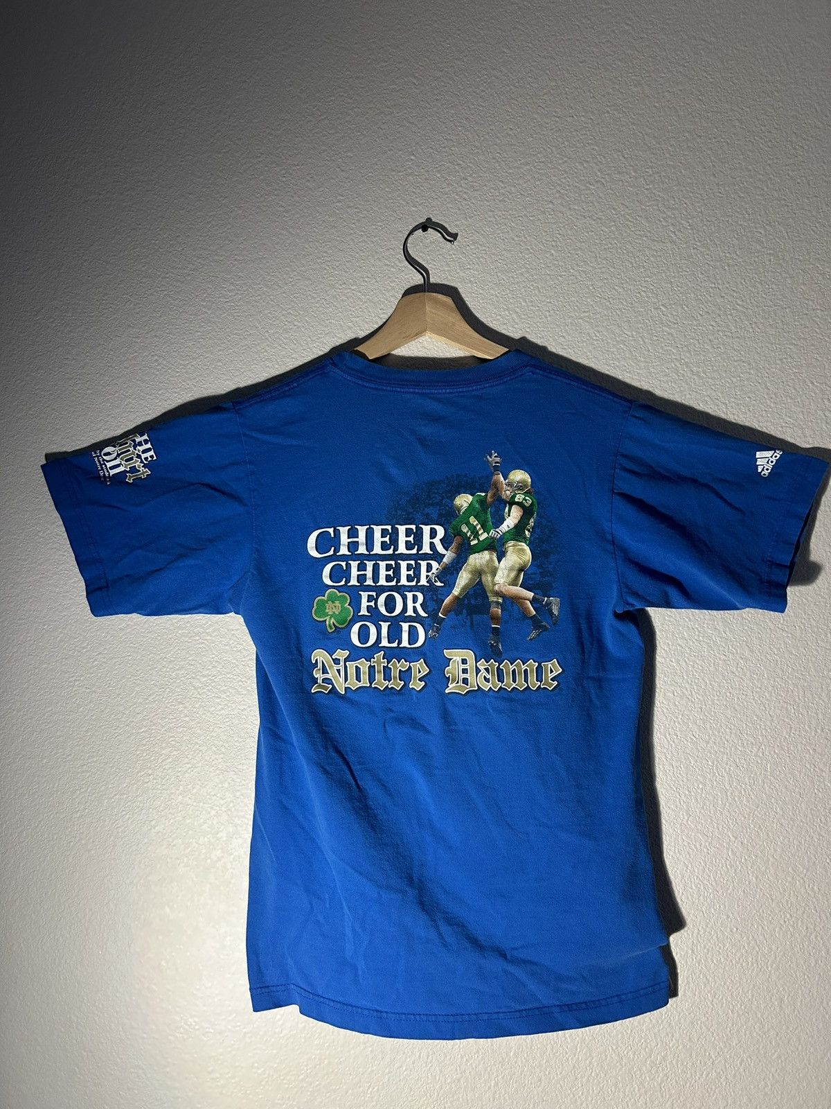 Adidas × NCAA Notre Dame 2011 shirt Size US S / EU 44-46 / 1 - 2 Thumbnail