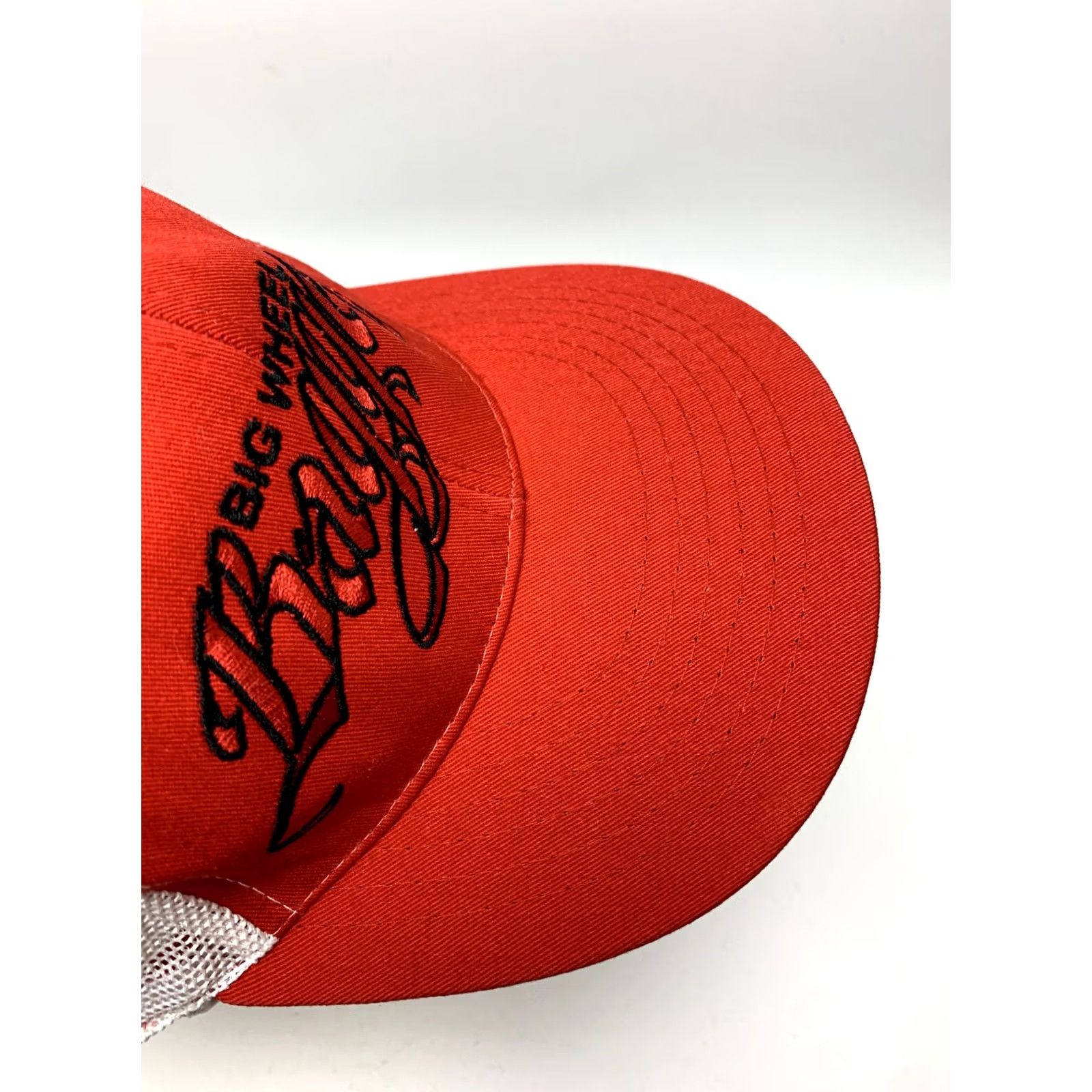 Vintage Big Wheel Baggers Magic Headwear Cap Hat Red Adjustable Snapback Men Size ONE SIZE - 6 Thumbnail